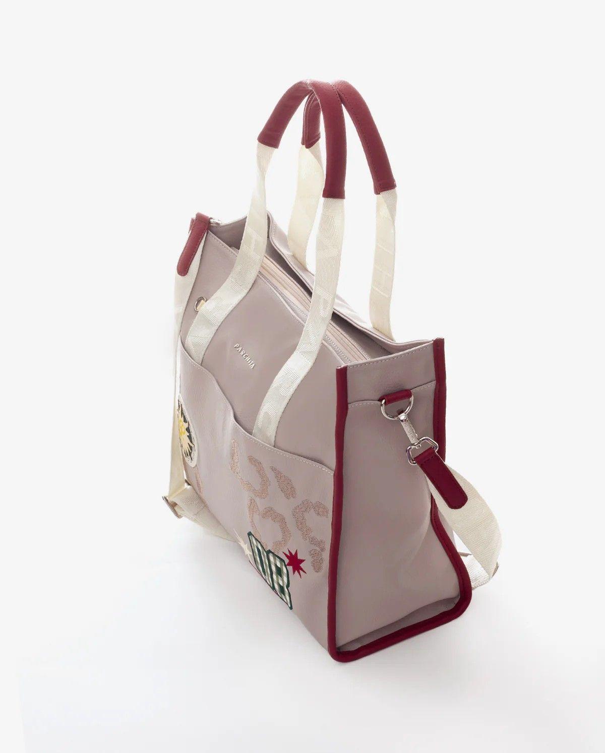 Cartera Bolso tipo Totebag Gabriela -  Parchita-2