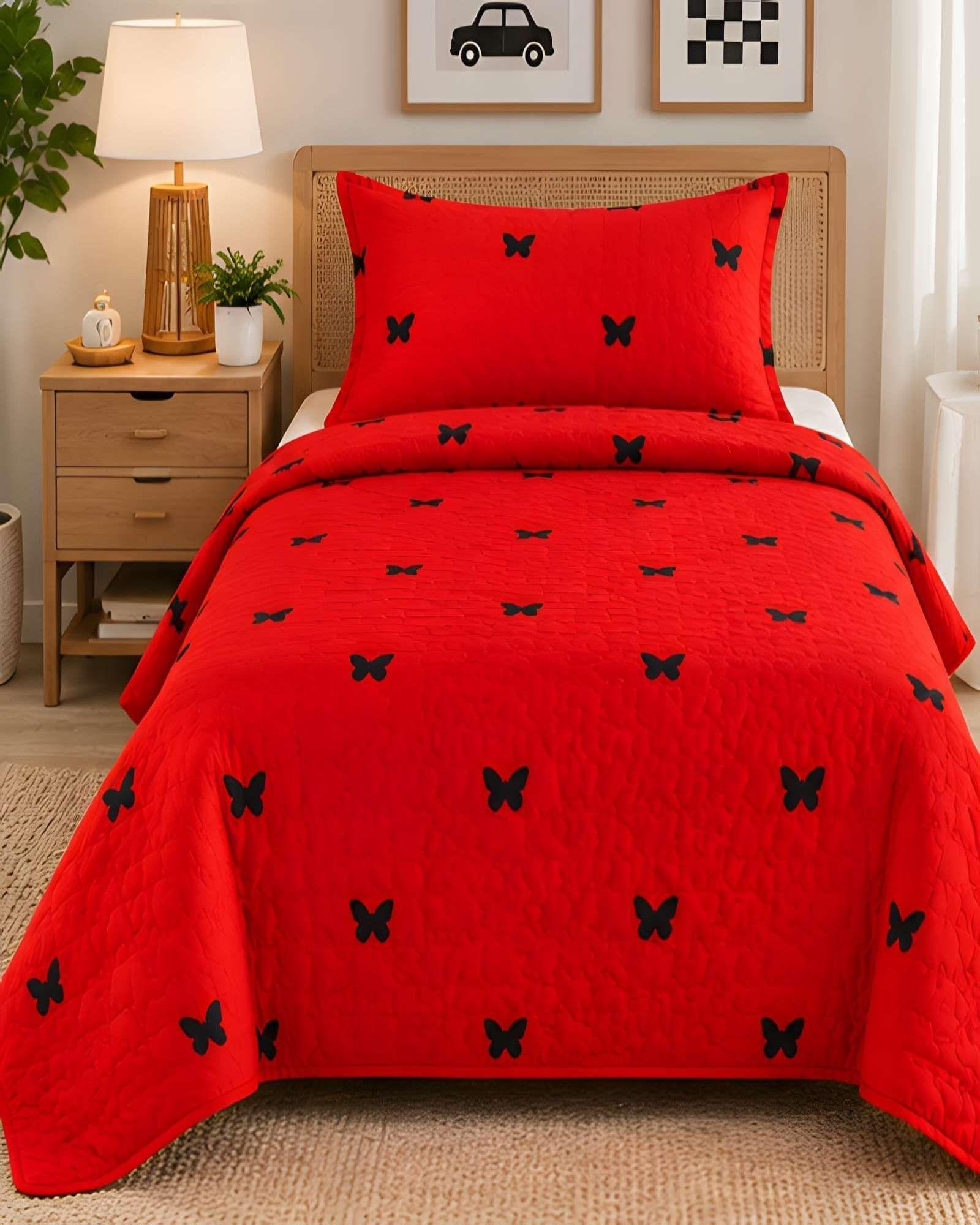 Cubrecamas Quilt de Verano Plaza y Media con Funda 08-3