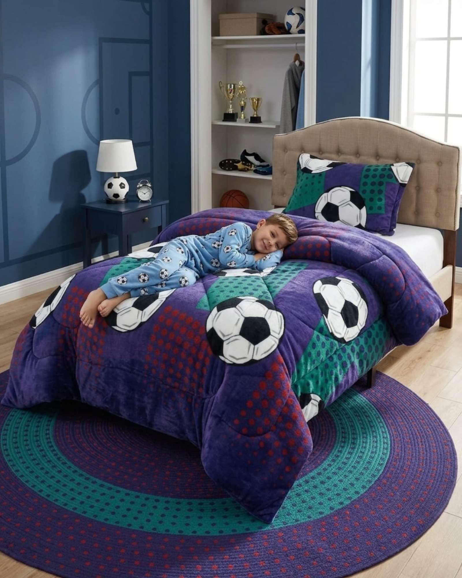 Cobertor de Invierno Plush Chiporro Ultra Suave Plaza y media m5-2