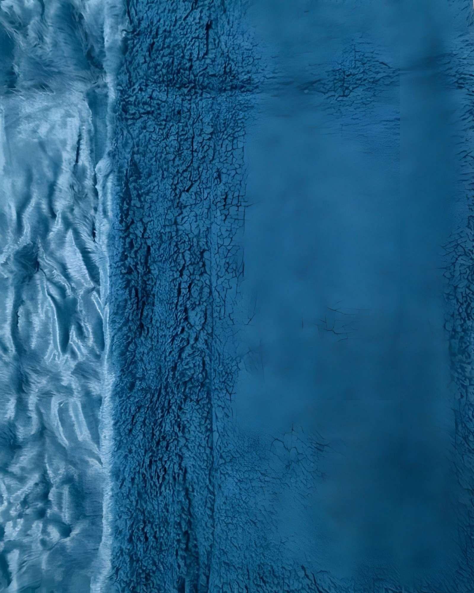 Frazada Térmica de Plush con Reverso en Chiporro azul-2