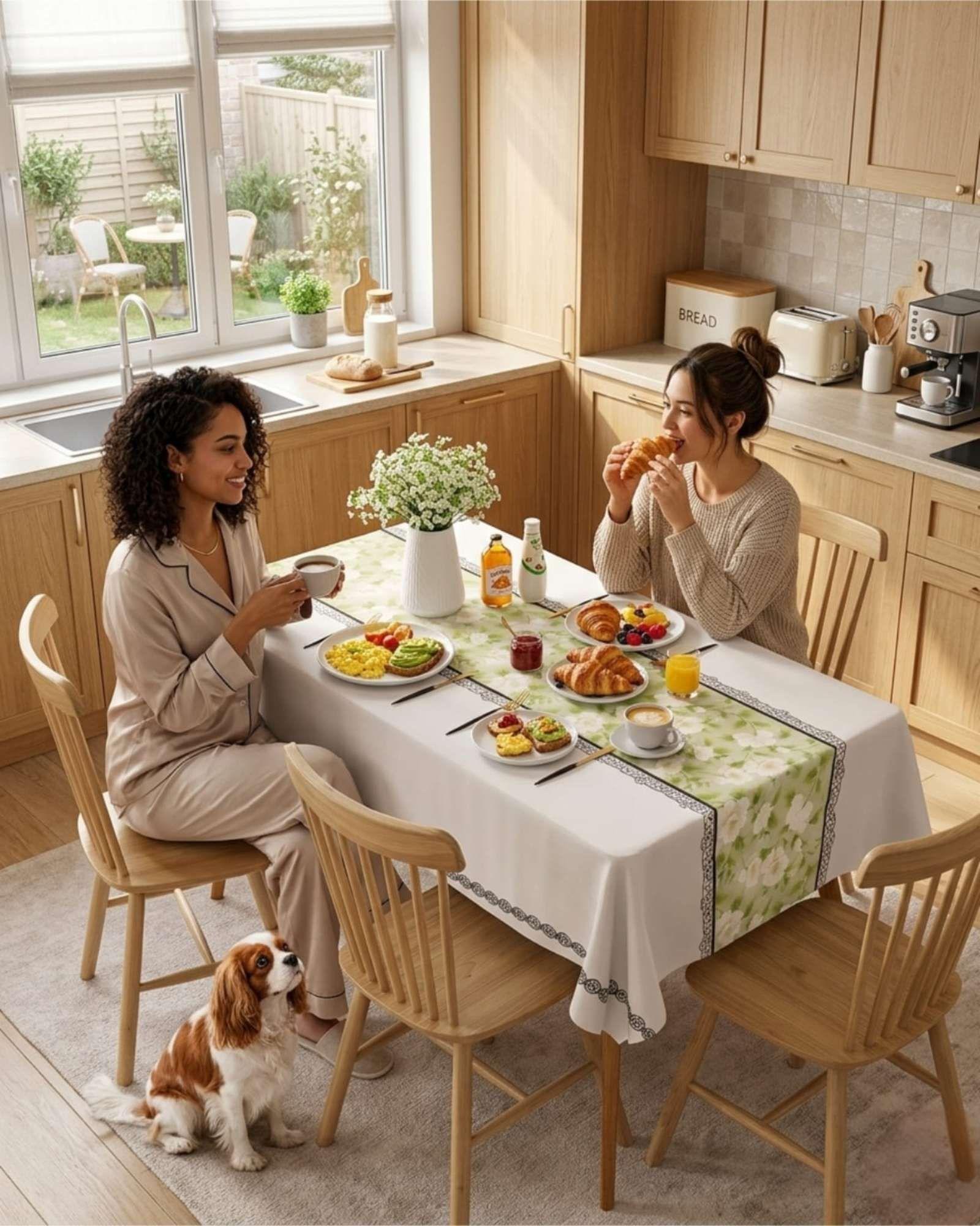 Mantel Antimanchas Grueso Rectangular 140x220 cm 08-3