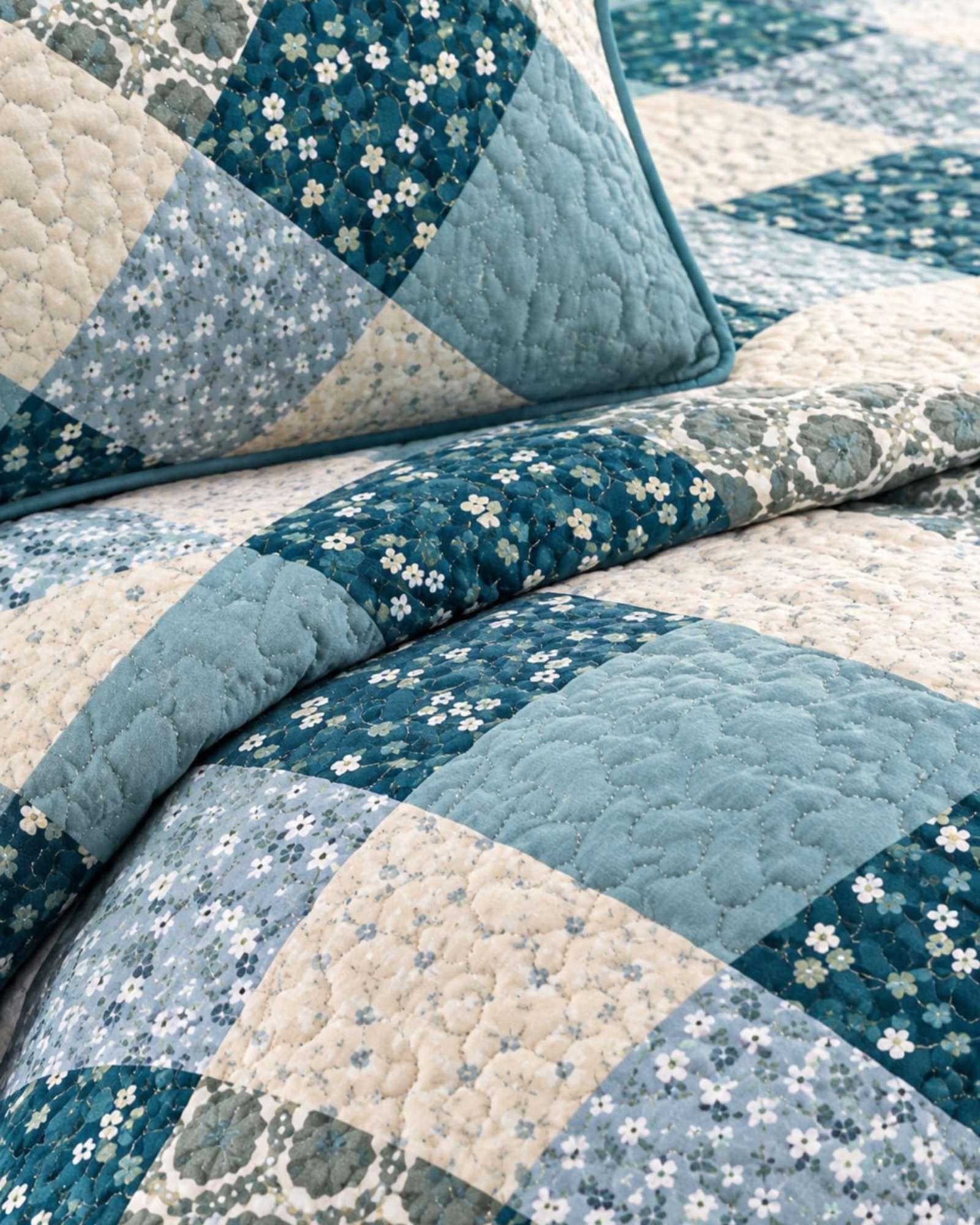 Cubrecamas De Verano Plaza Y Media Ultra Fresco m2-3