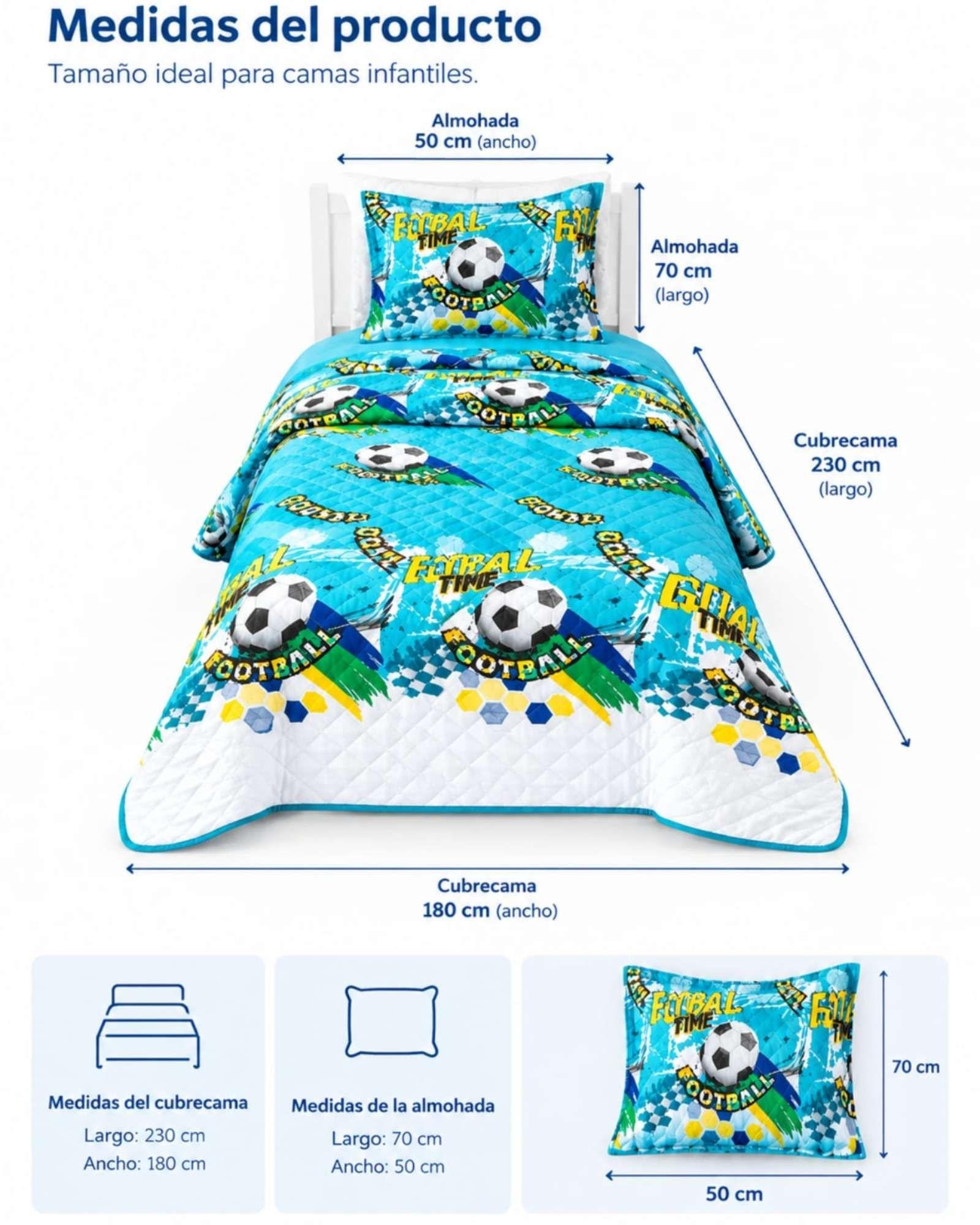 Cubrecamas De Verano Plaza Y Media Ultra Fresco Mas Almohada m14-4