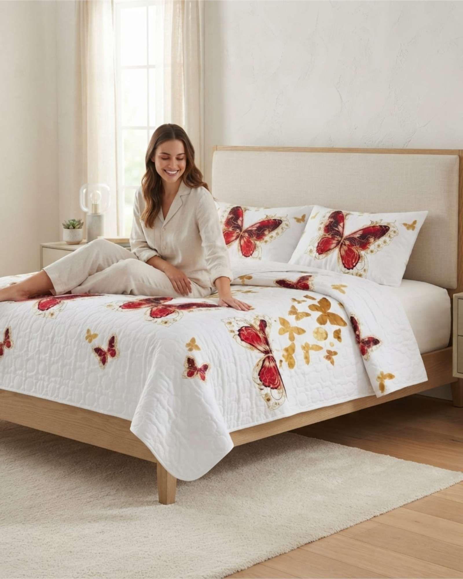 Cubrecamas King Para Verano Fresco Y Ligero m4-4
