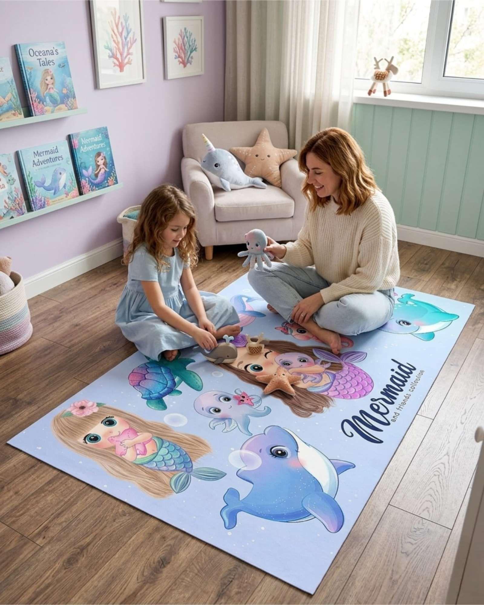 Alfombra de Juegos Infantil Practica de 120x160cm m2-2