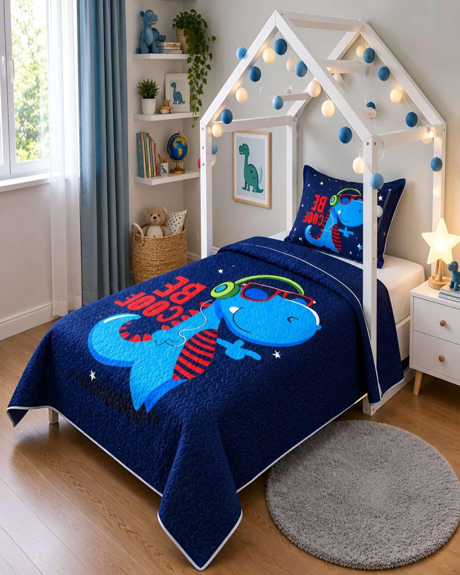 Cubrecamas Quilt De Verano Plaza y Media Ligero Y Transpirable Mas Almohada m9-3