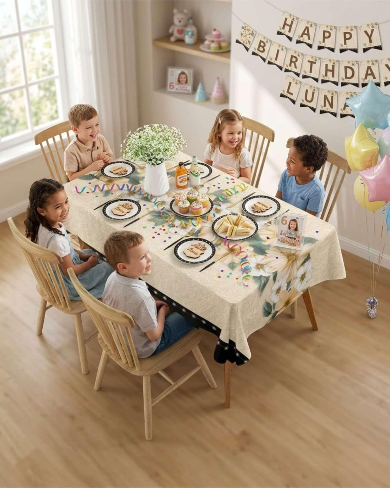 Mantel Antimanchas Grueso Rectangular 140x220 cm 06-2