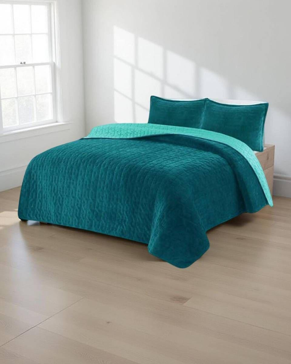 COBERTOR QUILT PLUSH DELGADO PLAZA Y MEDIA 180x230CM GS04-2