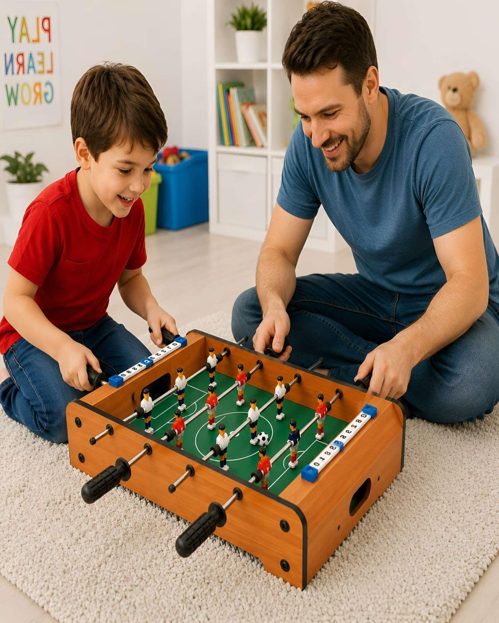 Taca Taca de Mesa Mini Fútbol de Madera Juego Infantil-2