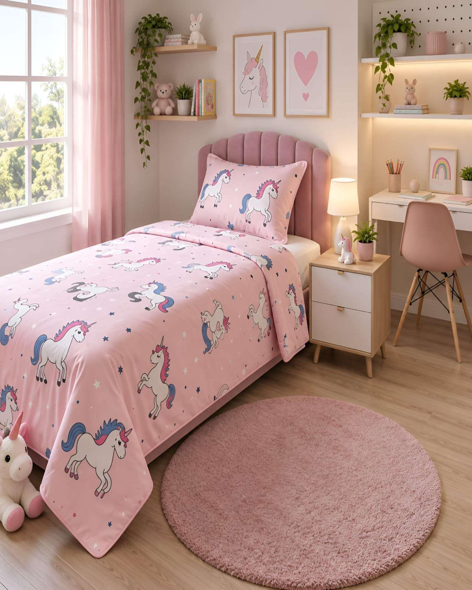 Cubrecamas Quilt De Verano Plaza y Media Ligero Y Transpirable Mas Almohada m16-2