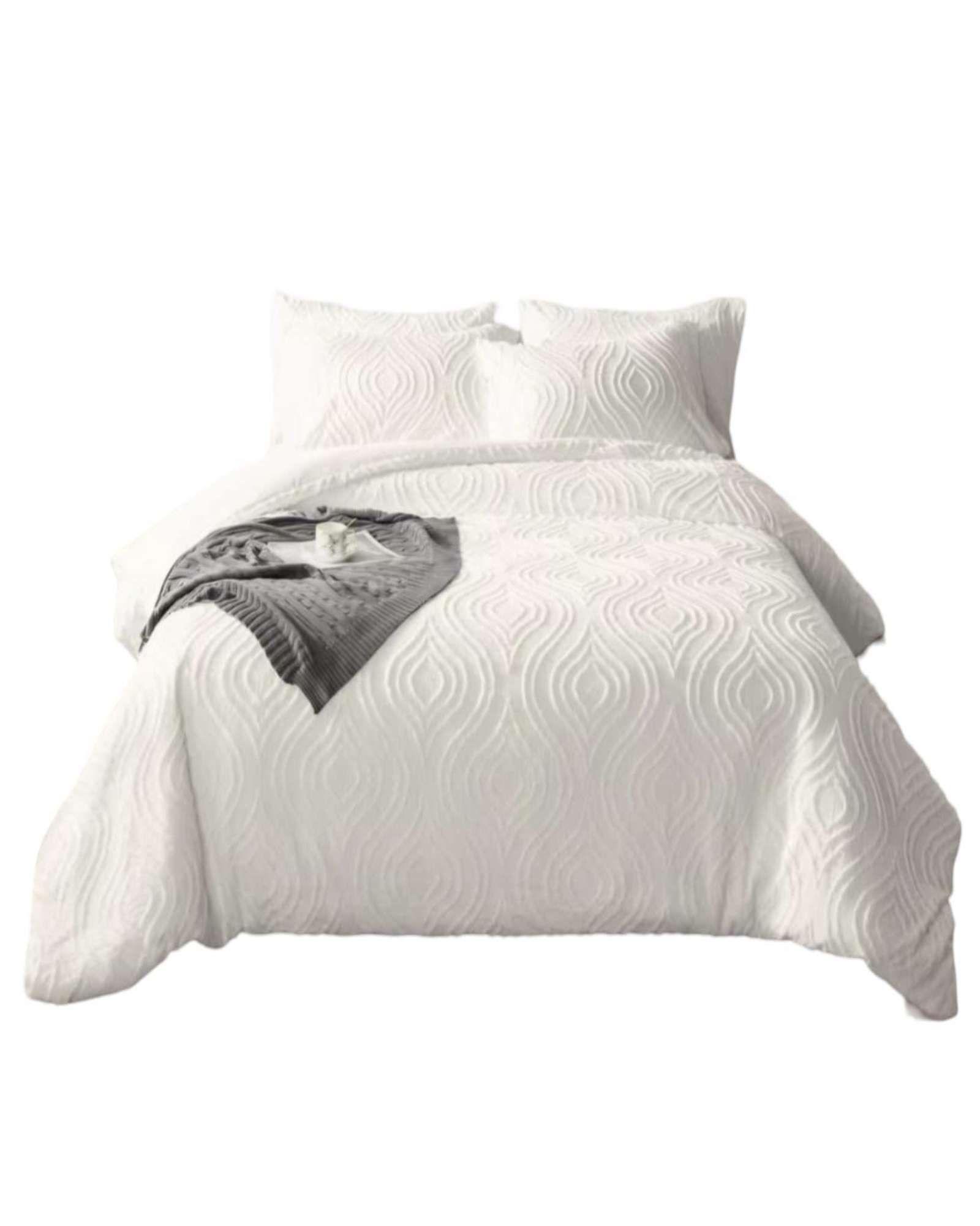 CUBRECAMA QUILT VERANO DELGADO NO ACOLCHADO KING t009-0