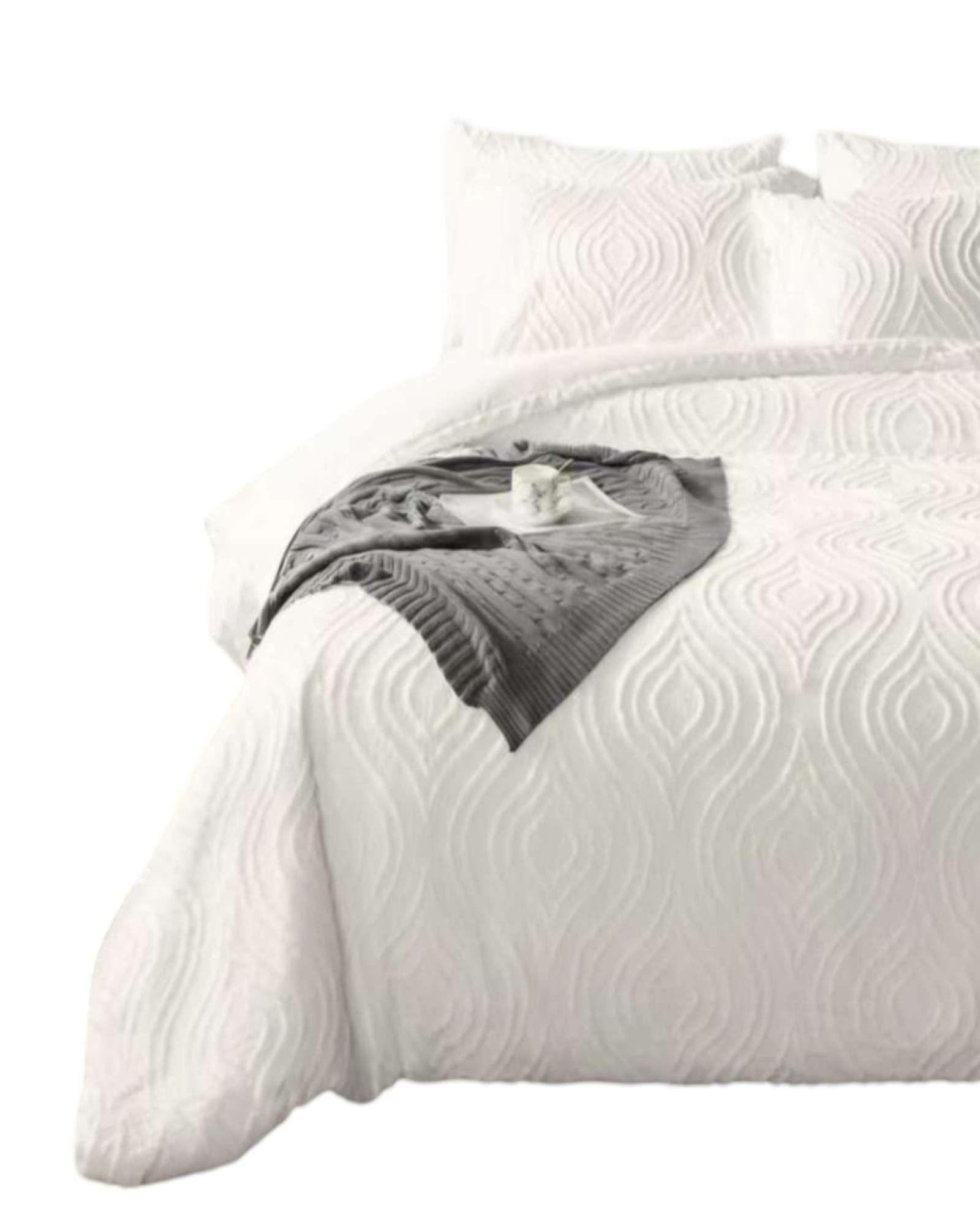 CUBRECAMA QUILT VERANO DELGADO NO ACOLCHADO KING t009-1