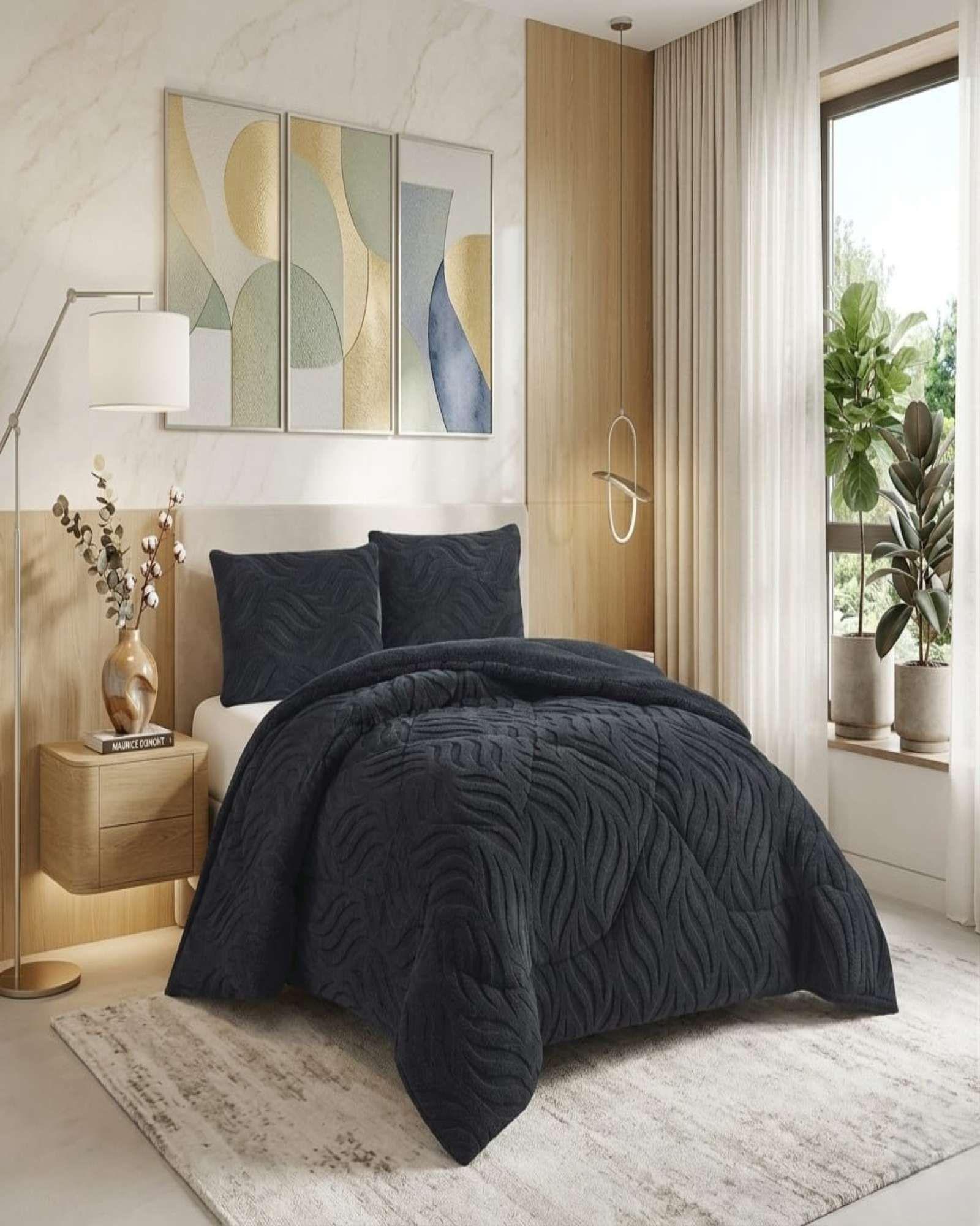 Cubrecama Chiporro Diseño Relieve Ondas 2 plazas C8-2