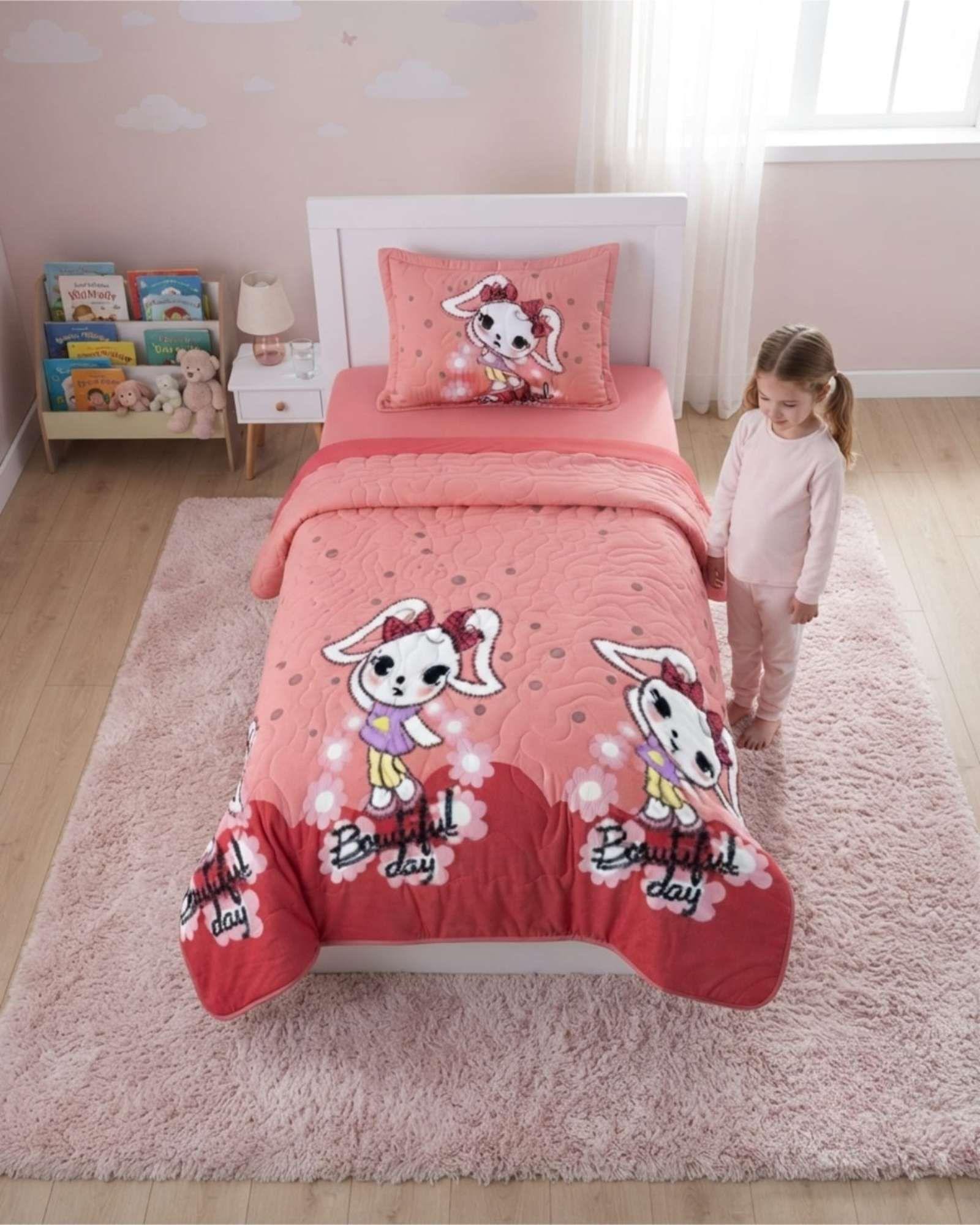 Cubrecamas De Verano Plaza Y Media Ultra Fresco Mas Almohada m1-2
