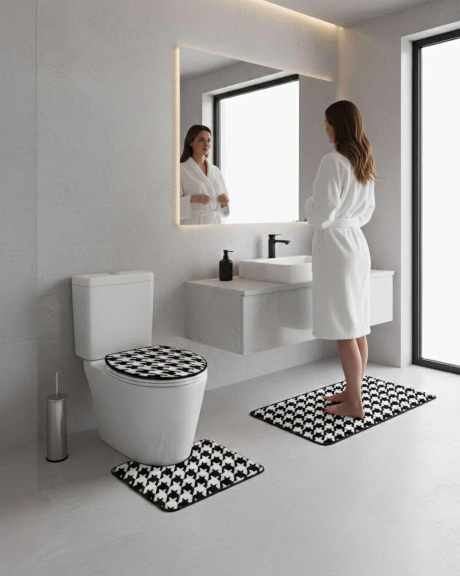 SET DE BAÑO 3 PIEZAS SUAVES Y ABSORBENTES m7-2