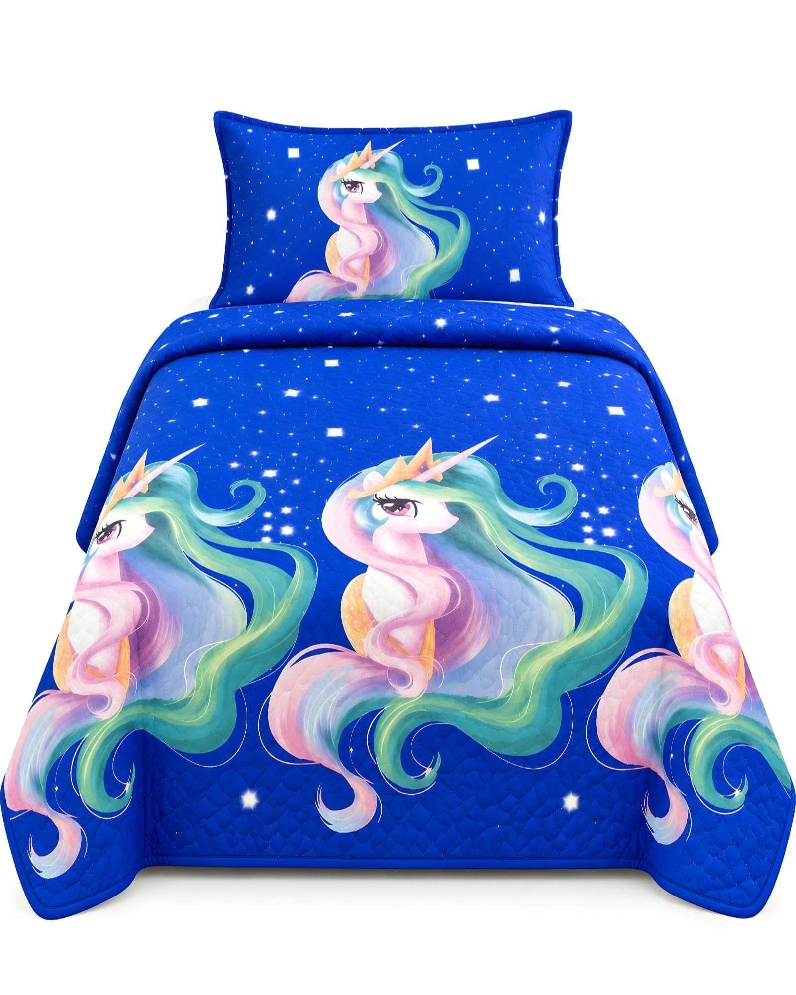 Cubrecama Quilt Verano 1.5 Plazas + Almohada 07-5