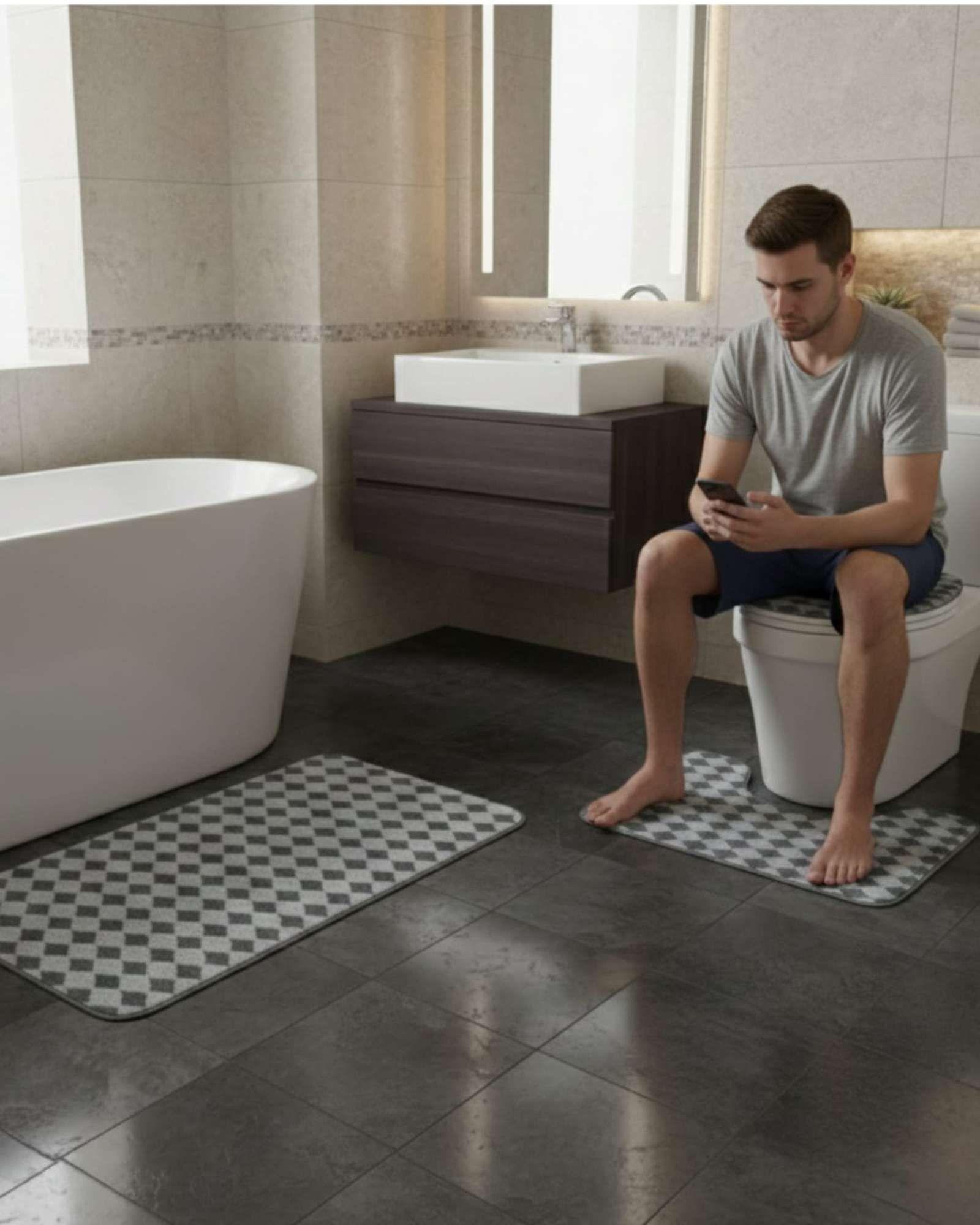 SET DE BAÑO 3 PIEZAS SUAVES Y ABSORBENTES m4-3