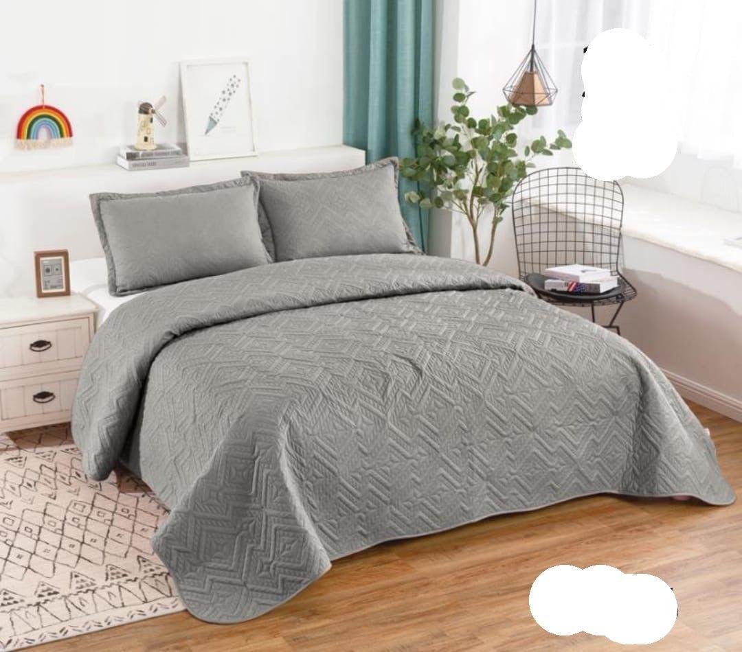 Quilt De Verano Delgado Cubrecamas Reversibles 1,5 Plaza-2