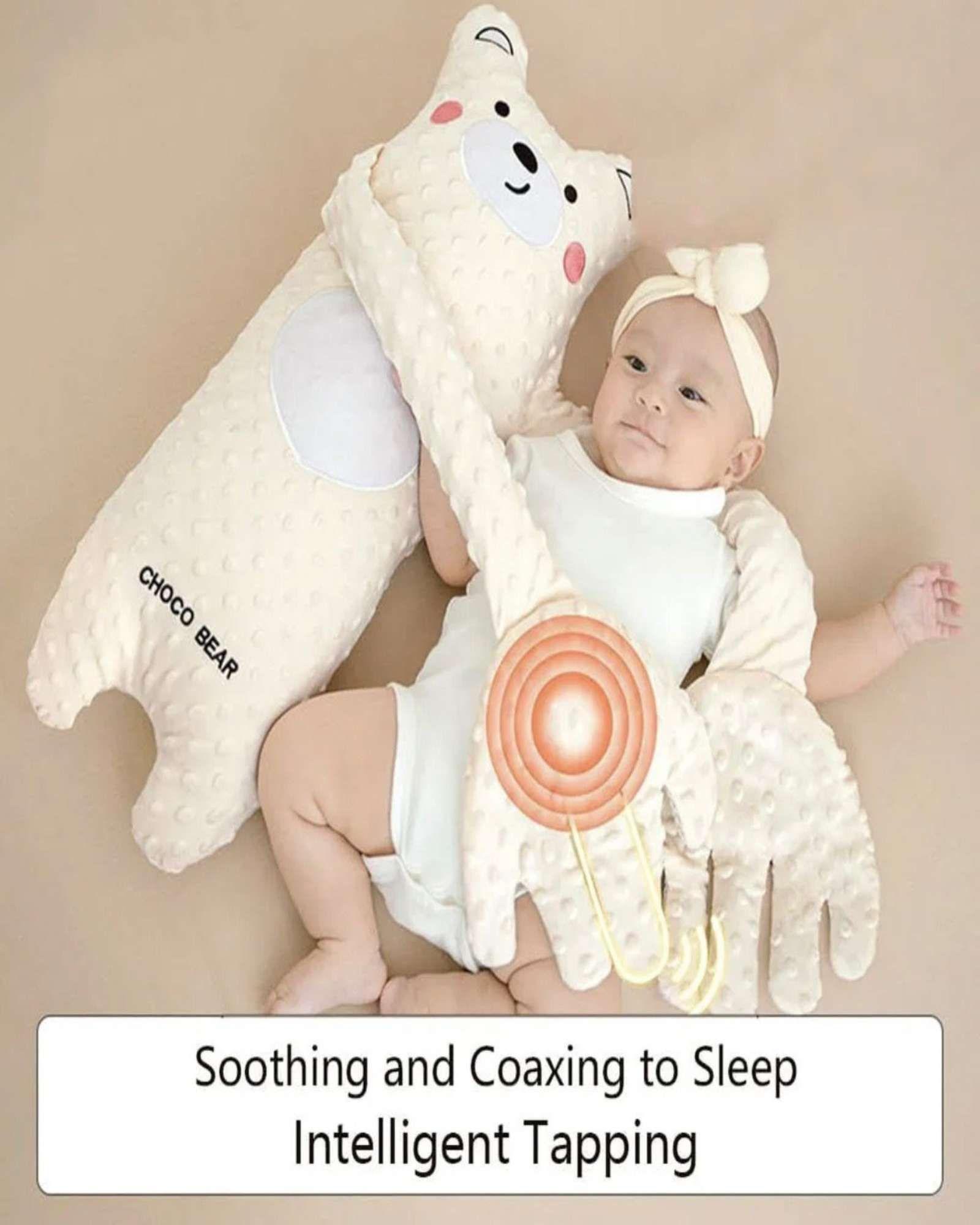 Peluche Choco Bear Baby Patter Simulación Dormir para bebés -2