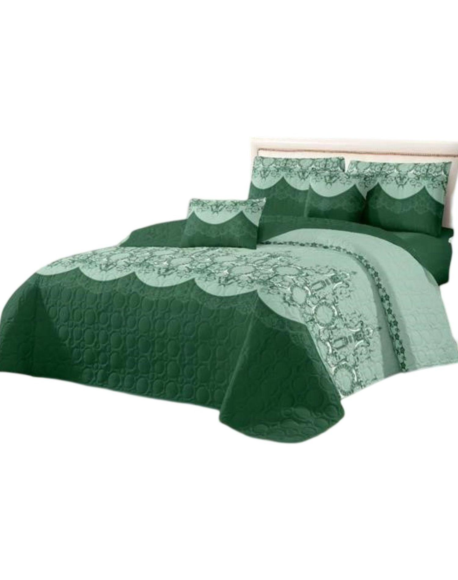 Cubrecama Quilt Plaza y Media Verano Fresco 11n27-1