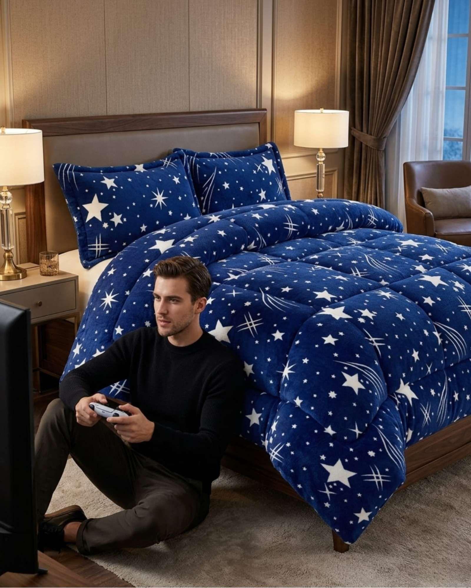 Cobertor de Invierno Plush Chiporro Ultra Suave Plaza y media m9-3