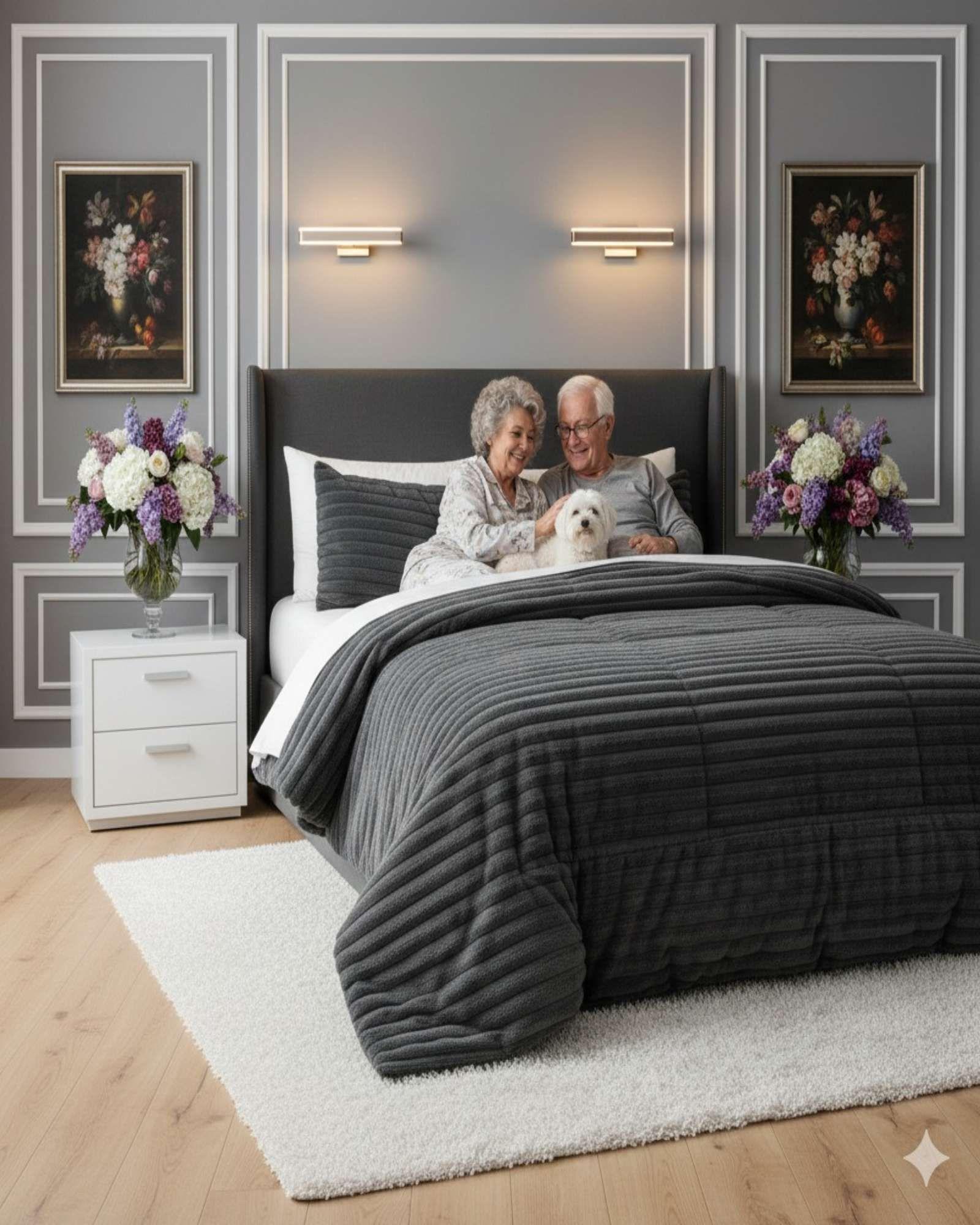 Cubrecama Premium Plush y Chiporro - Invierno 2 Plazas-3