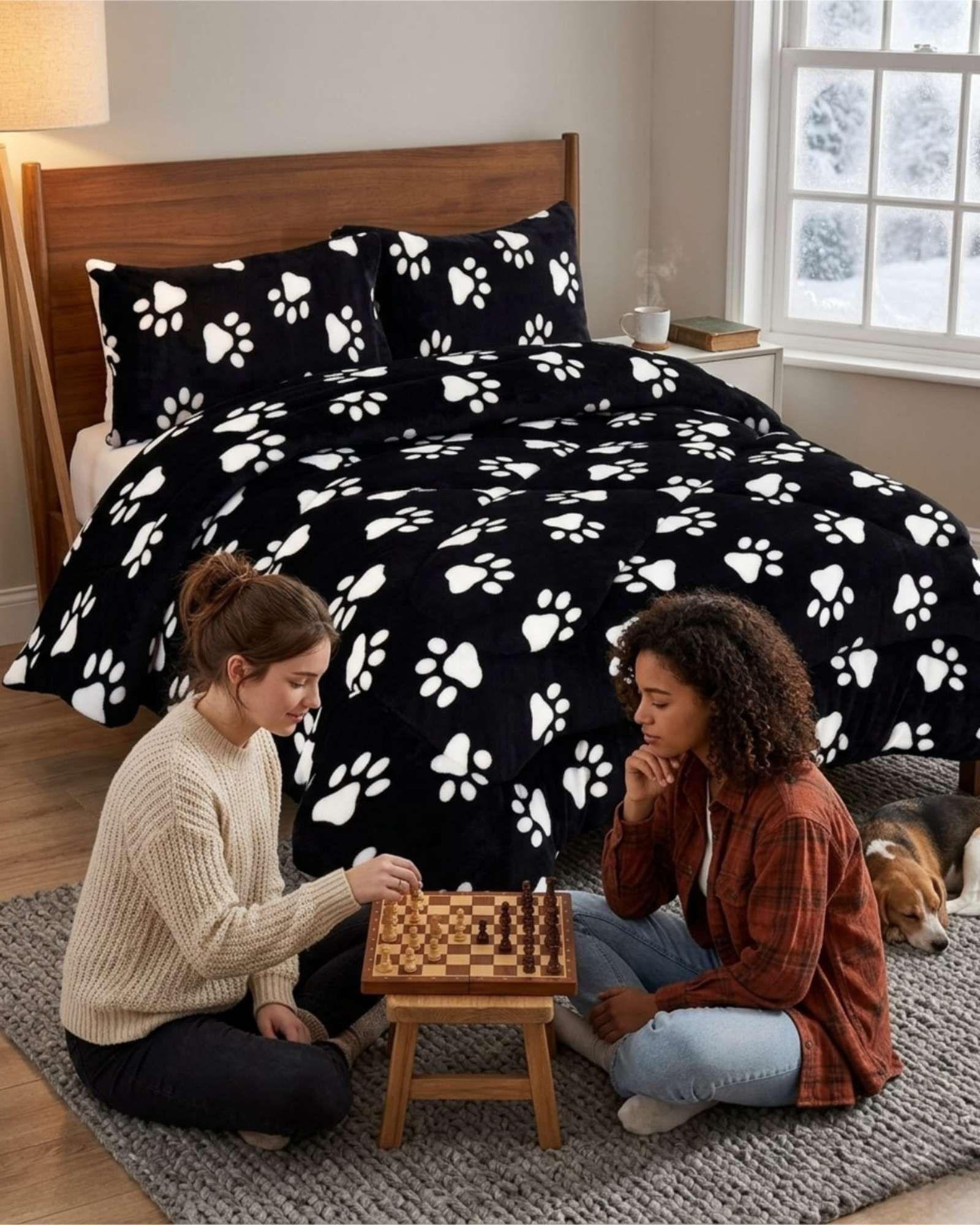 Cubrecama King / Super King Plush con Chiporro Térmico A10-2