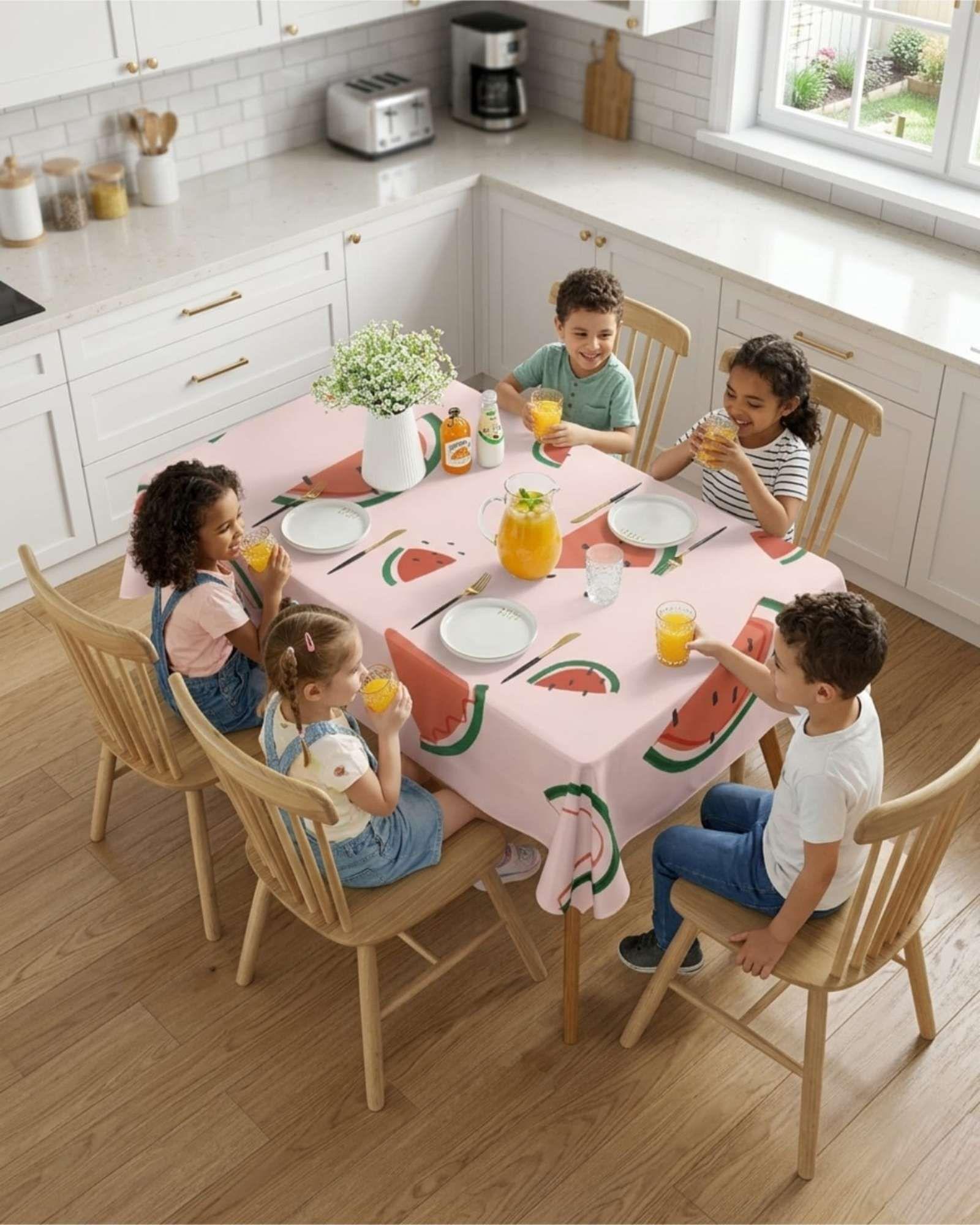 Mantel Antimanchas Grueso Rectangular 140x220 cm 10-2