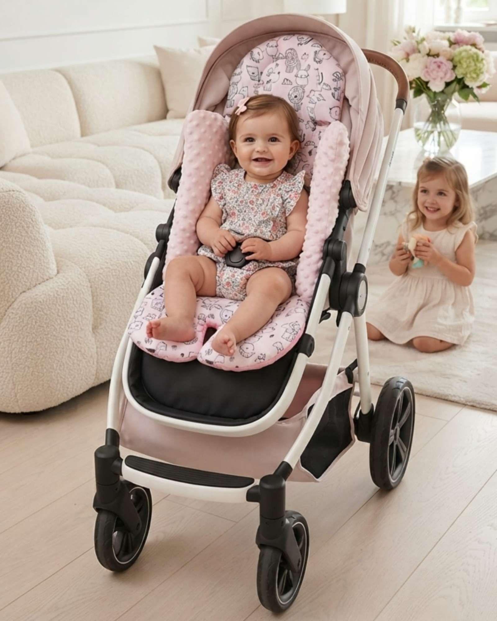 Almohada Antideslizante Ergonómica para Coche de Bebé 01-4