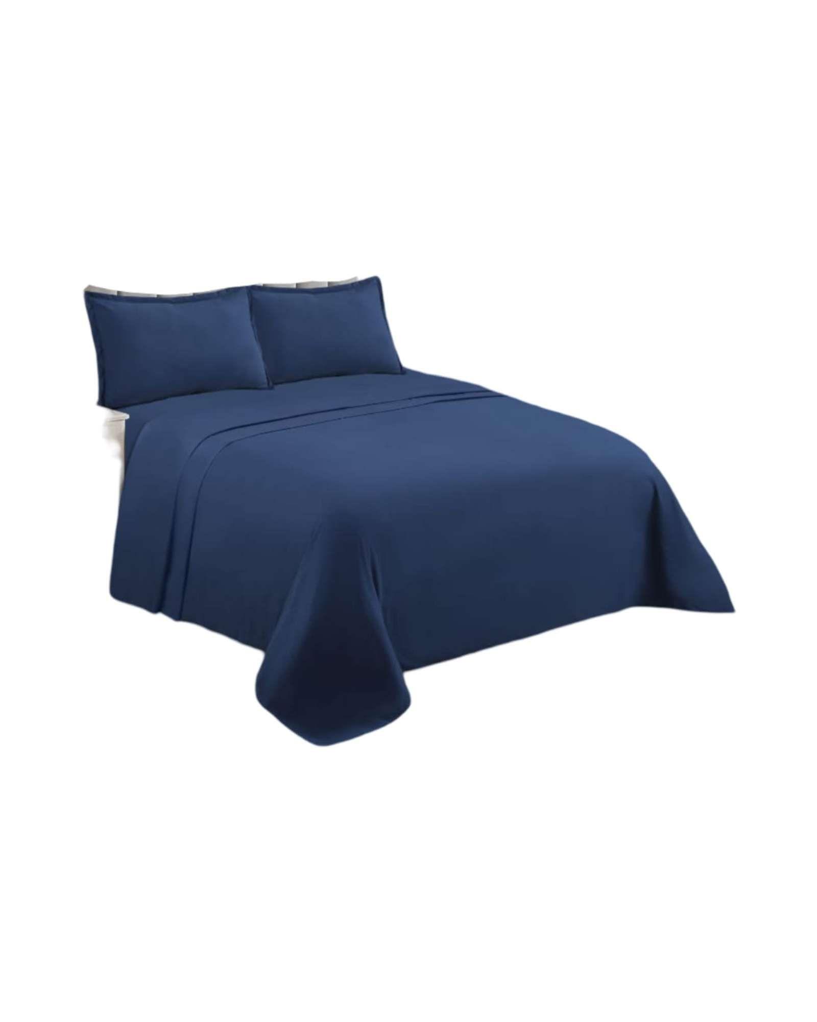 Juego De Sabanas Lisas Estilo Elegante Y Moderno King m8-4