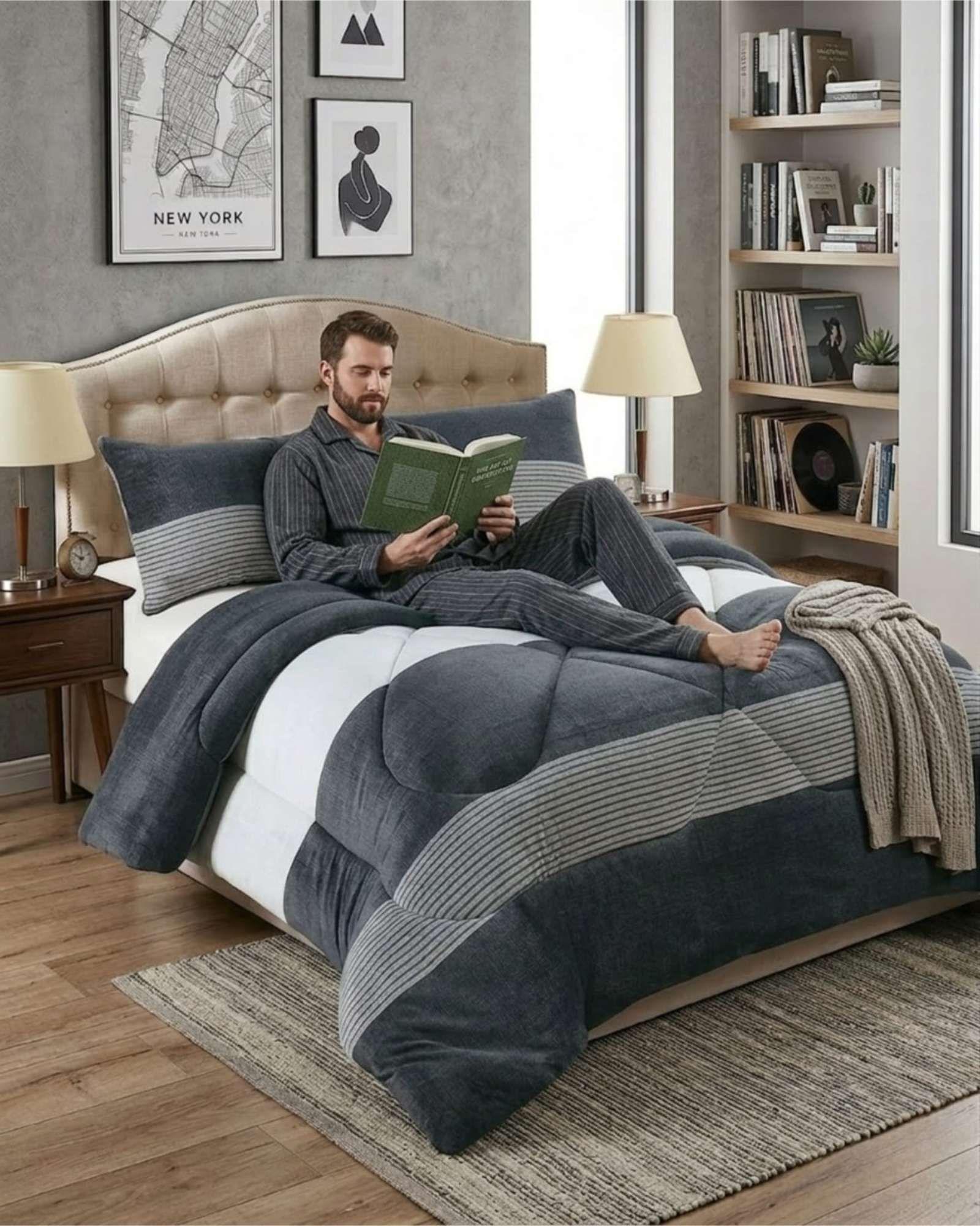 Cobertor de Invierno Plush Chiporro Ultra Suave Plaza y media m6-2