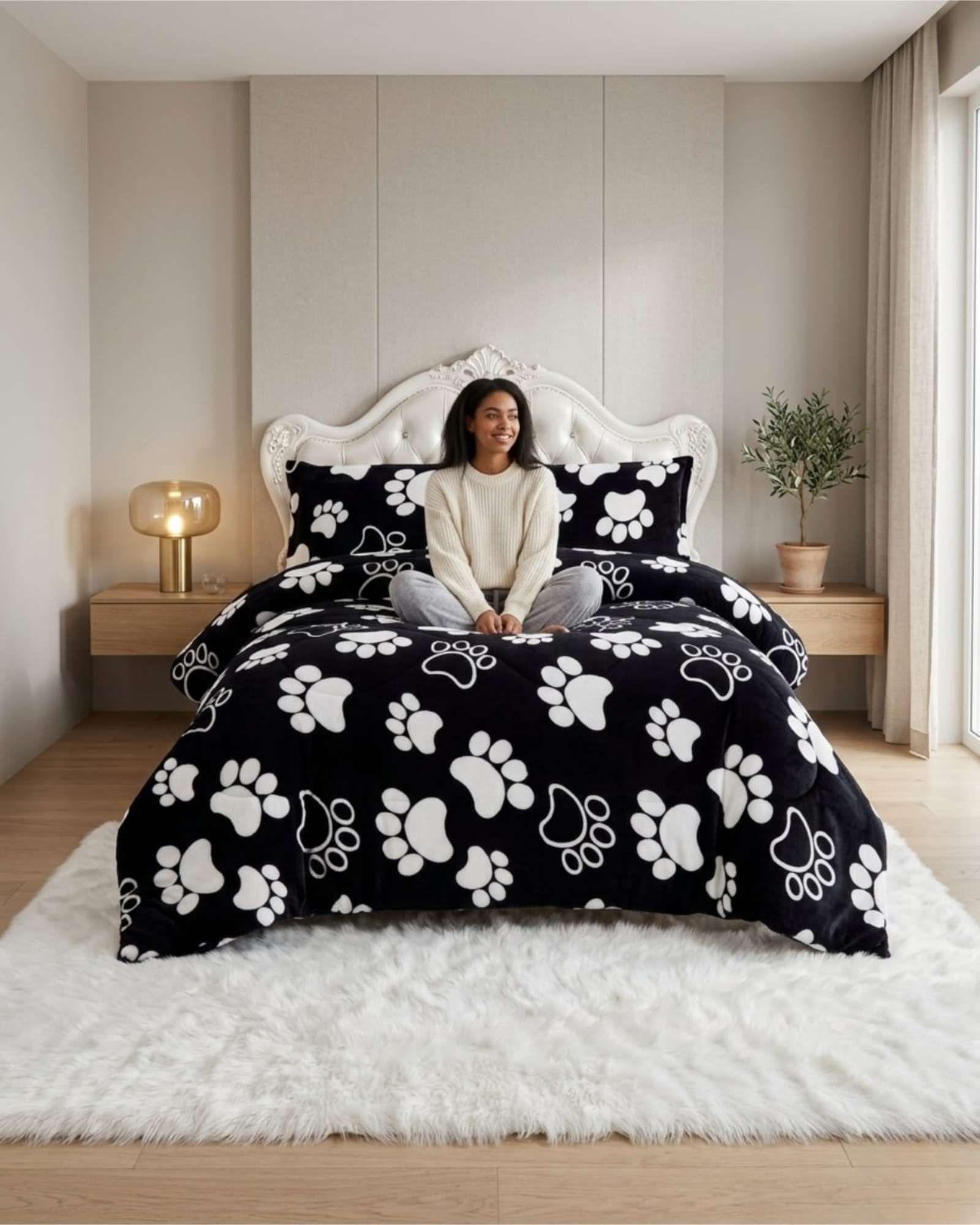 Cubrecama Plush 2 Plazas con Chiporro Térmico Extra Suave Invierno 01-4