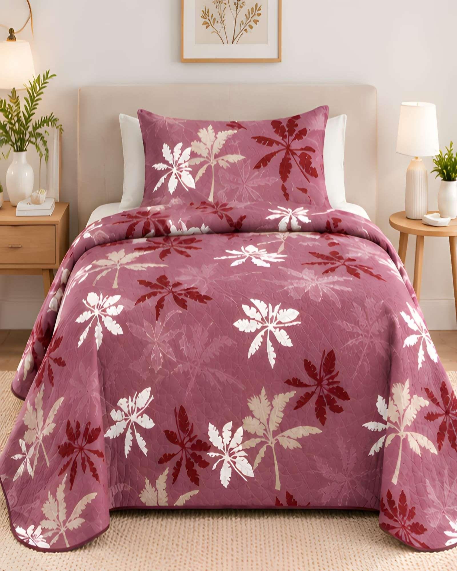 Cubrecamas Quilt De Verano Plaza Y Media Mas Funda De Almohada m6-3