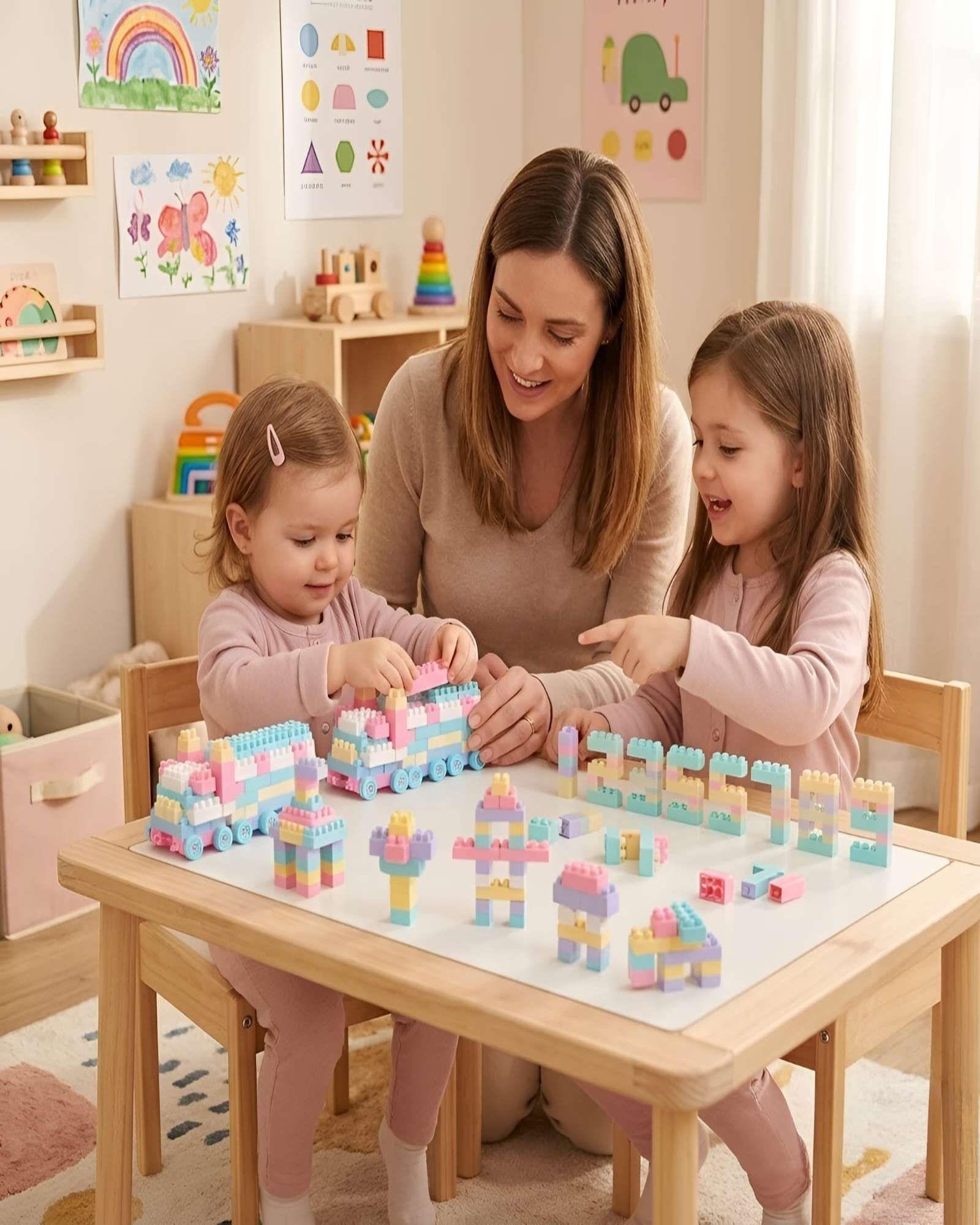Set De Bloques De Construcción Infantil 320 Piezas-4