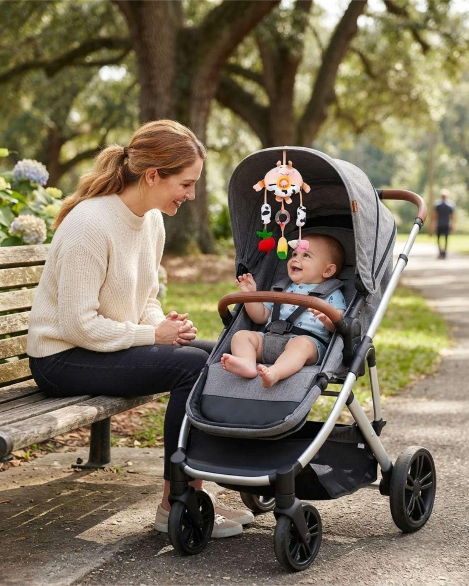 Sonajero Colgante Juguete Estimulación Bebé Para Coche y Cuna 06-1