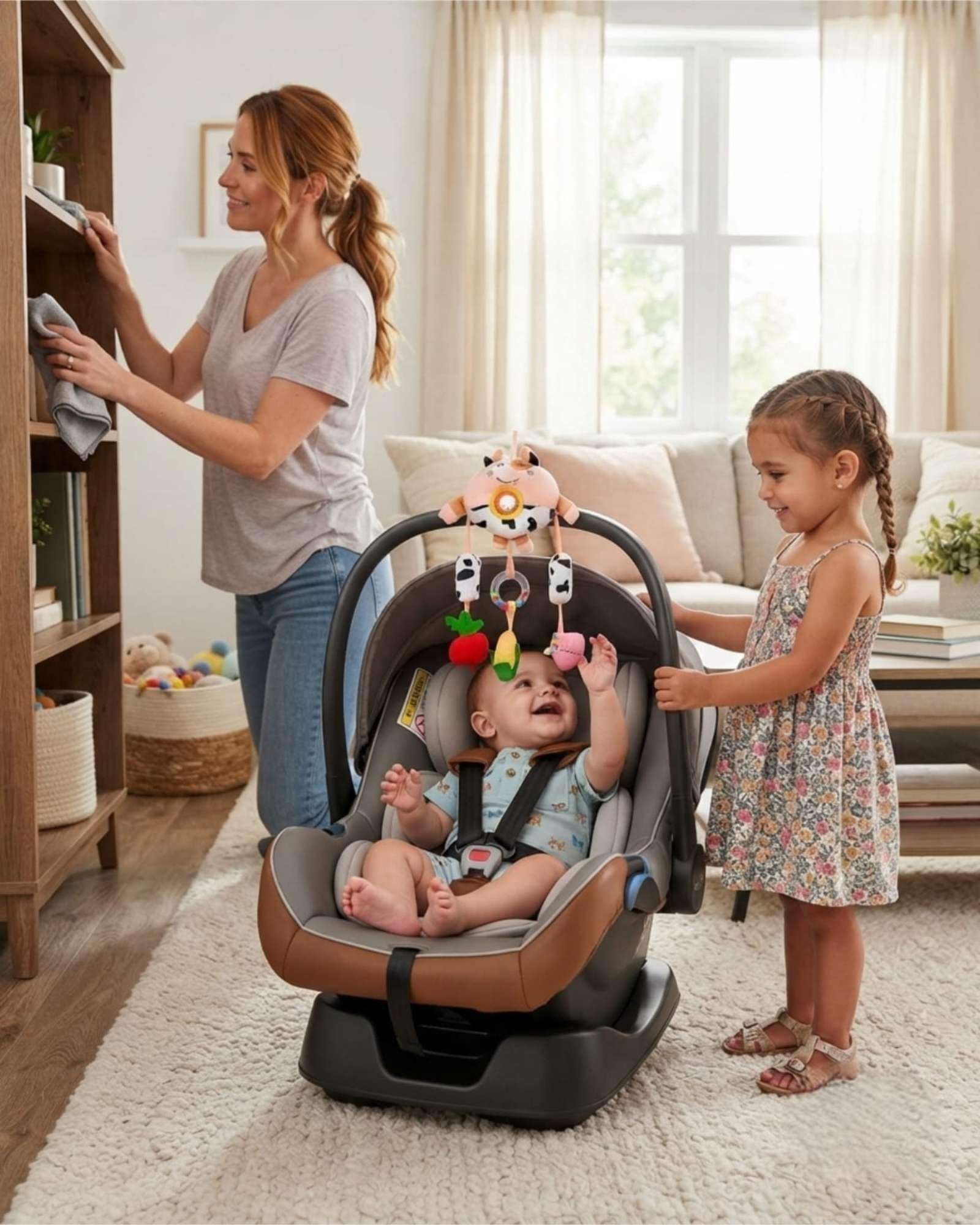 Sonajero Colgante Juguete Estimulación Bebé Para Coche y Cuna 06-4