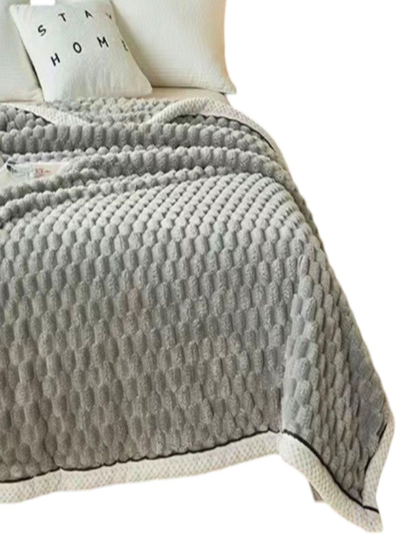 FRAZADA MANTA DE PLUSH Y SHERPA EXTRA SUAVES TP13-1