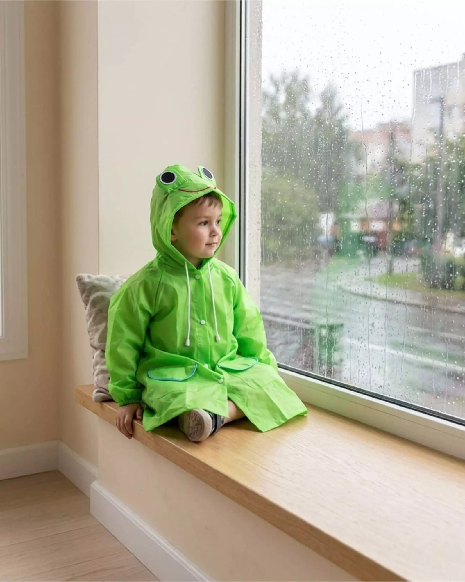 Capa Impermeable De Lluvia Infantil Para Niños 02-2