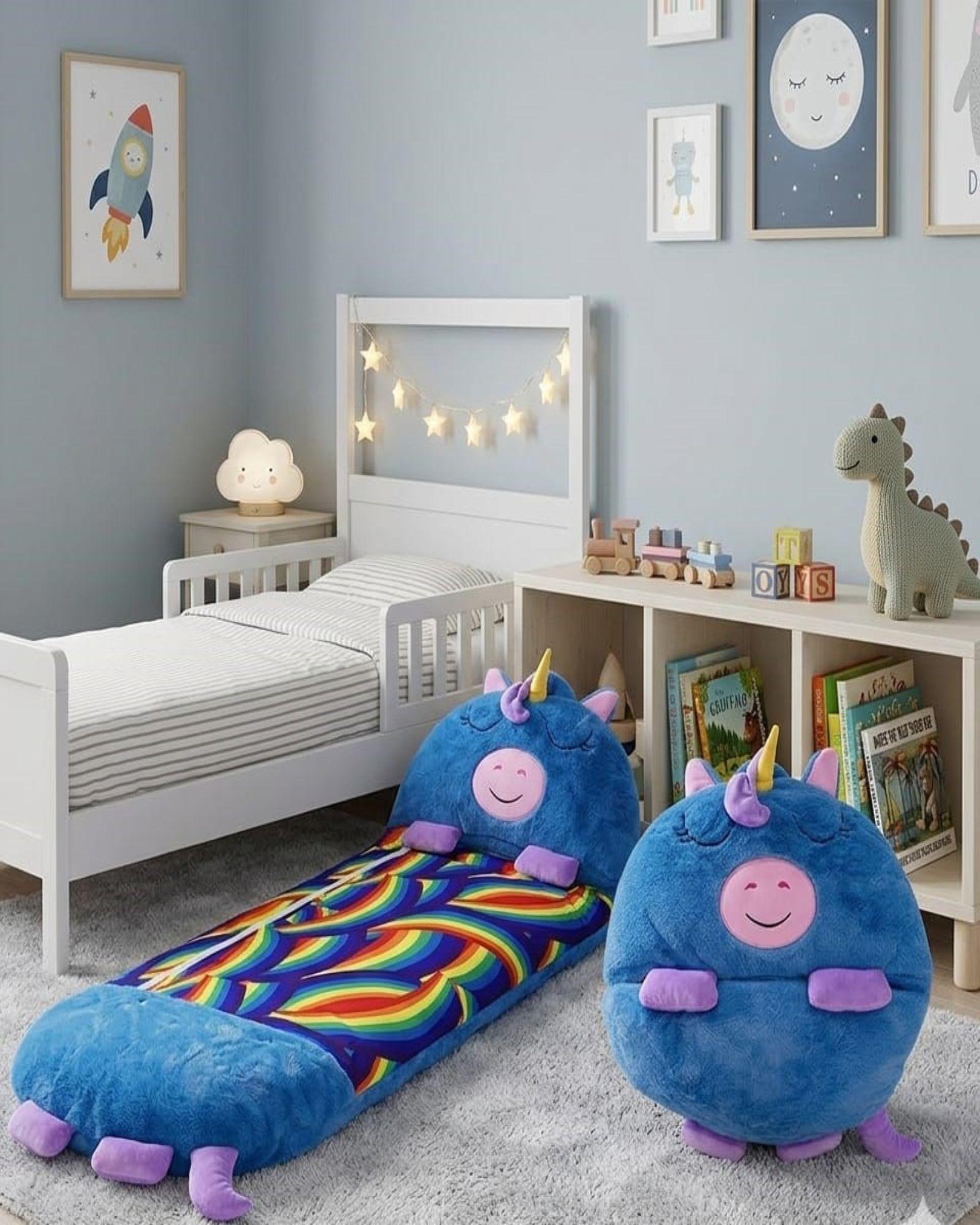 Saco de Dormir Para niños 2 en 1: Almohada y Saco Happy Nappers m4-0