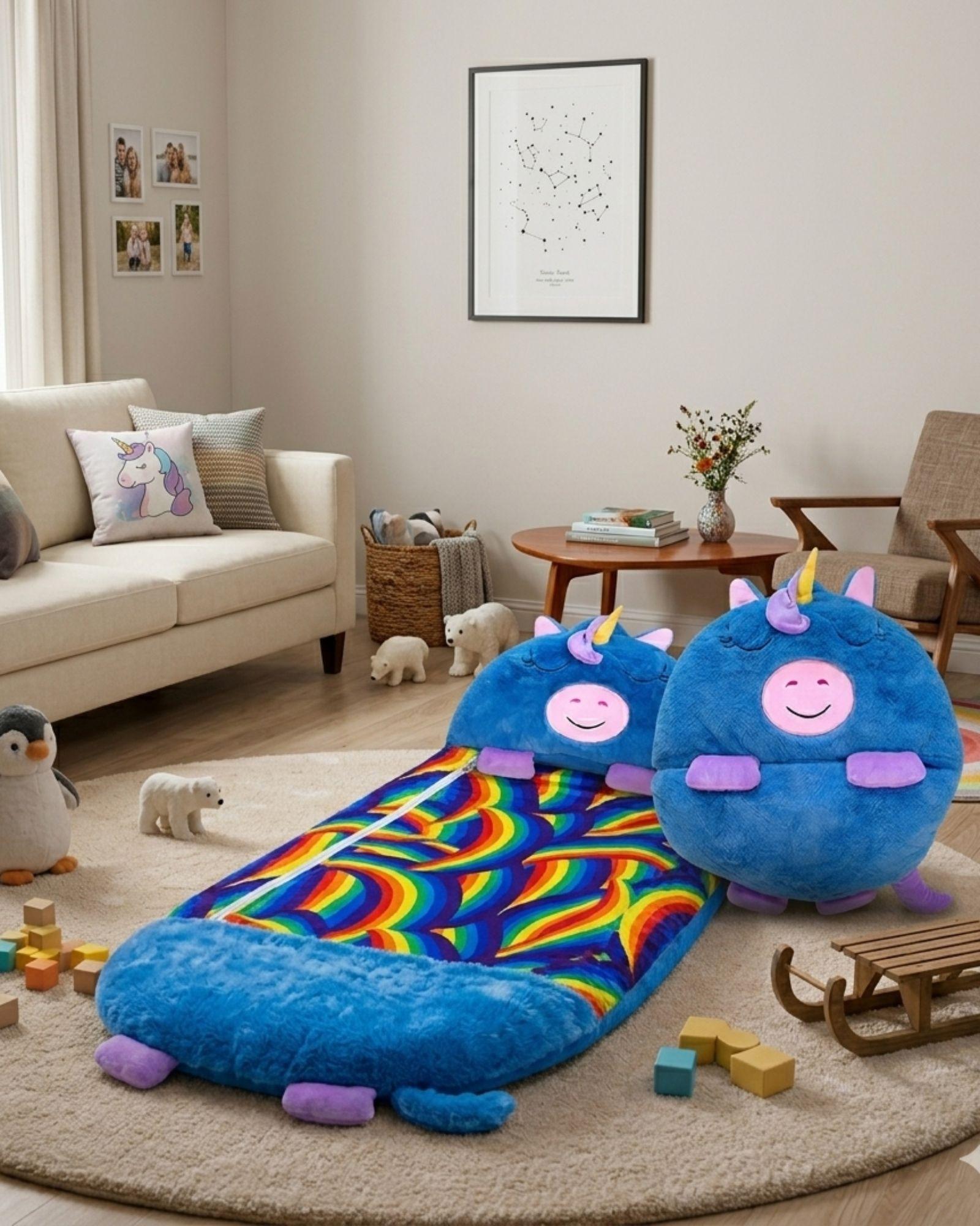 Saco de Dormir Para niños 2 en 1: Almohada y Saco Happy Nappers m4-1