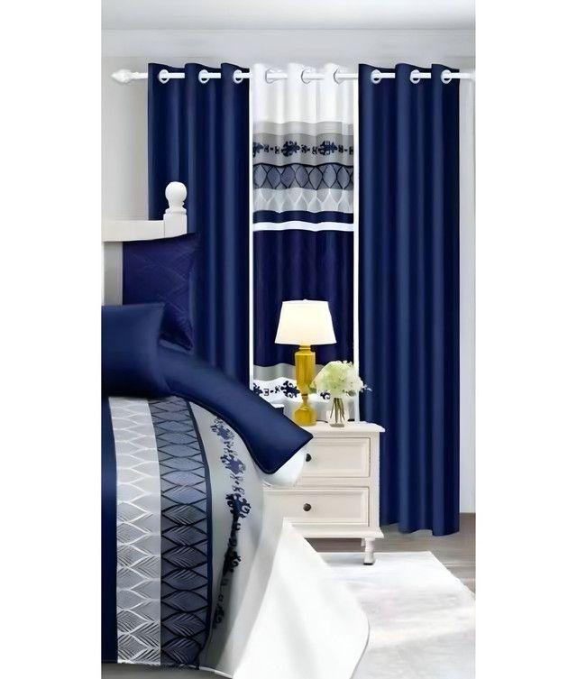 CUBRECAMA QUILT 7 PIEZAS CON CORTINA Y SABANAS 2 PLAZAS  T03-1