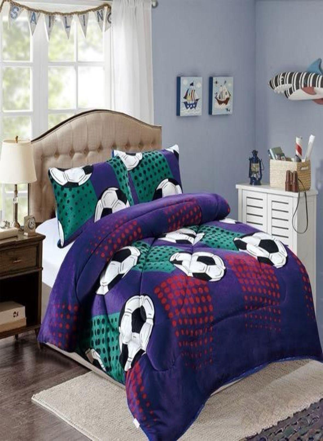 PLUMONES PLUSH DE INVIERNO CON CHIPORRO 1.5 PLAZA M-14-2