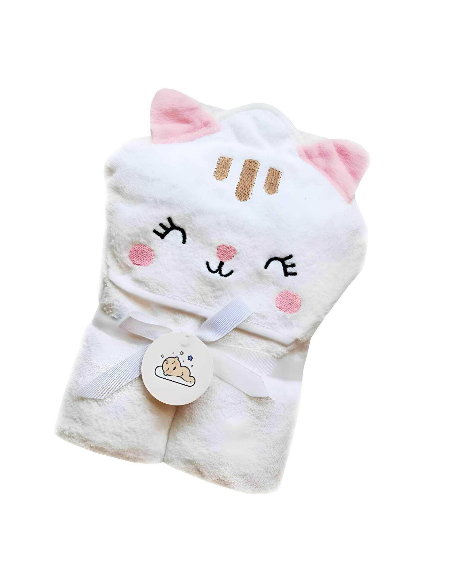 Toallas de baño con capucha para bebé niña-0