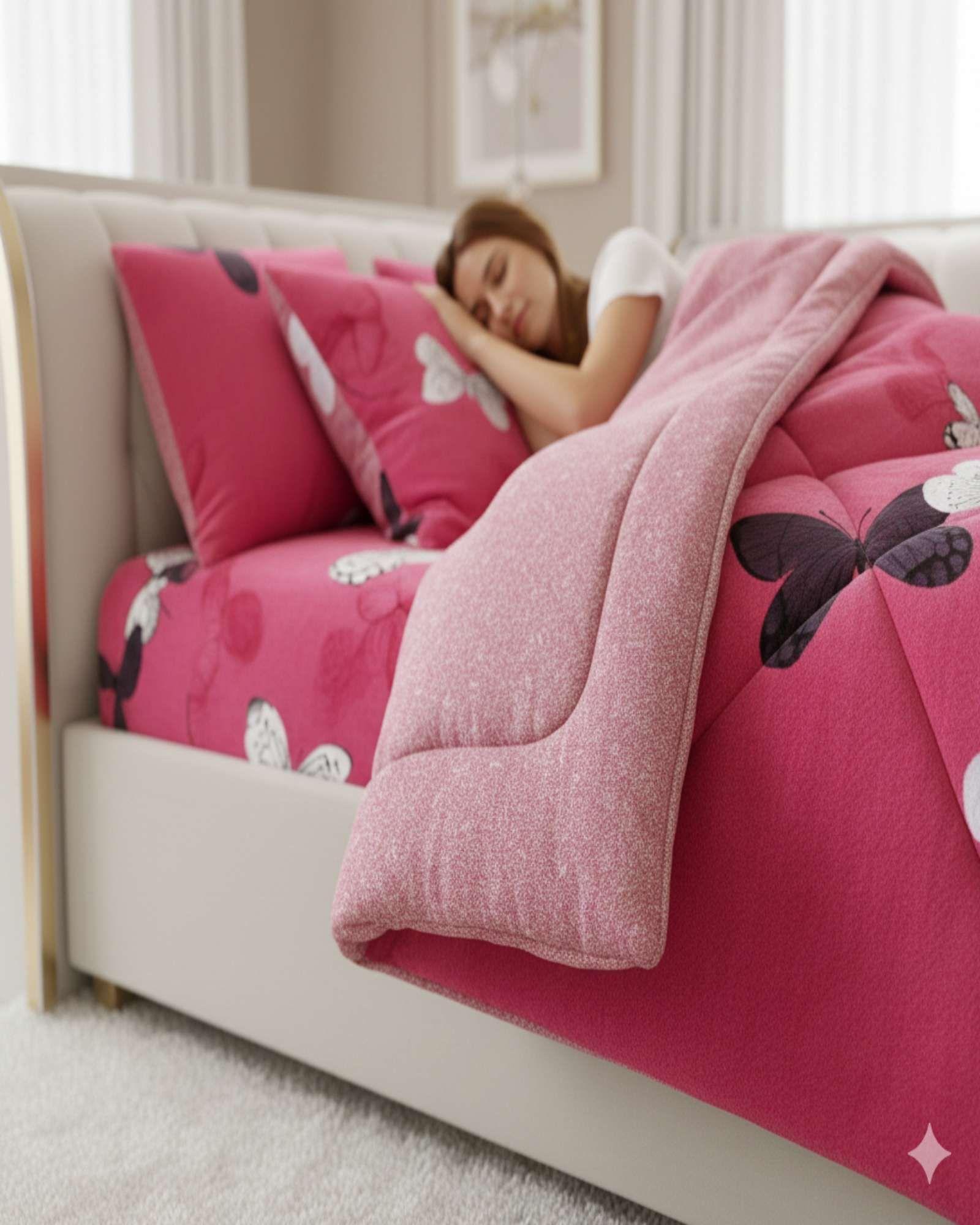 Cubrecama con Chiporro Plaza y Media Suave Térmico Premium P5-3