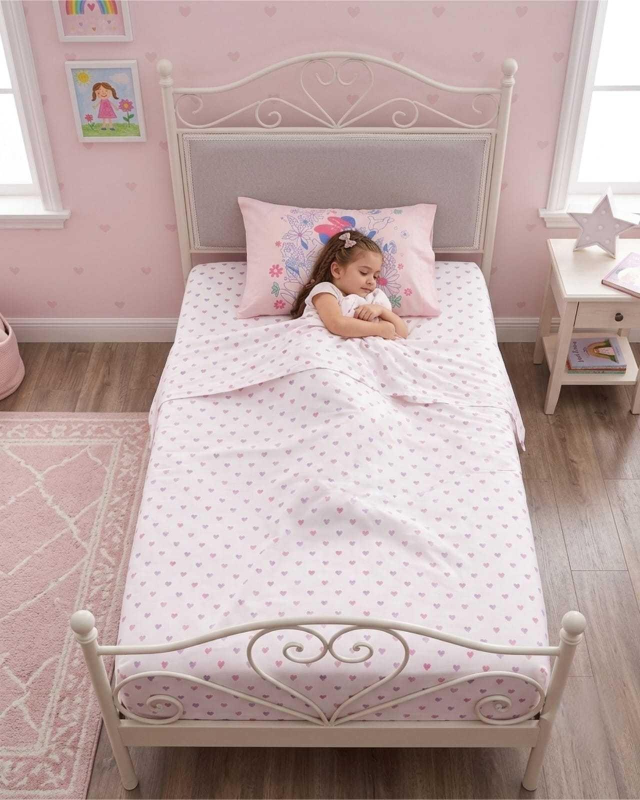 Set de Sábanas 1,5 Plazas Estampado Infantil Contemporáneo 01-3