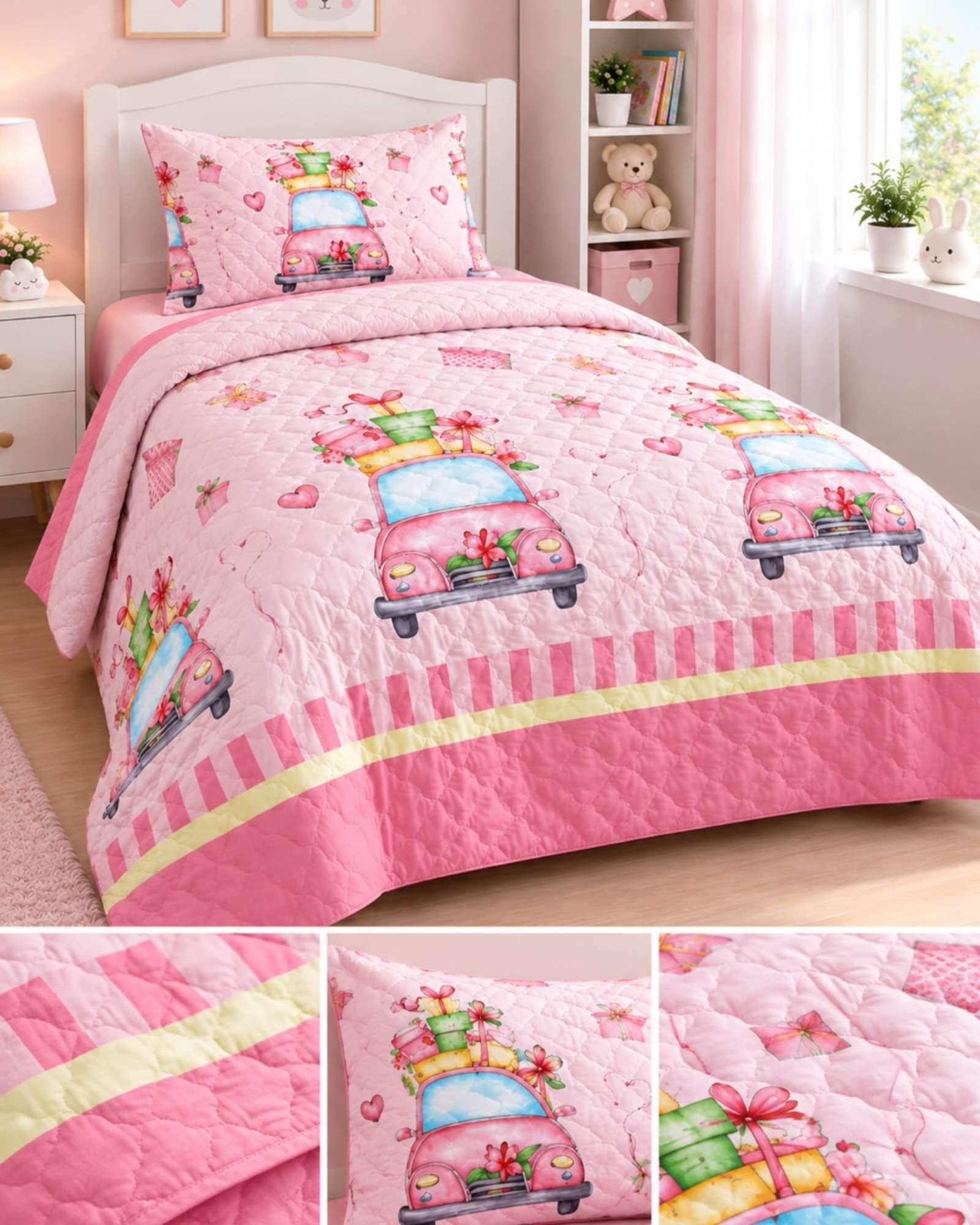 Cubrecamas De Verano Plaza Y Media Ultra Fresco Mas Almohada m12-3