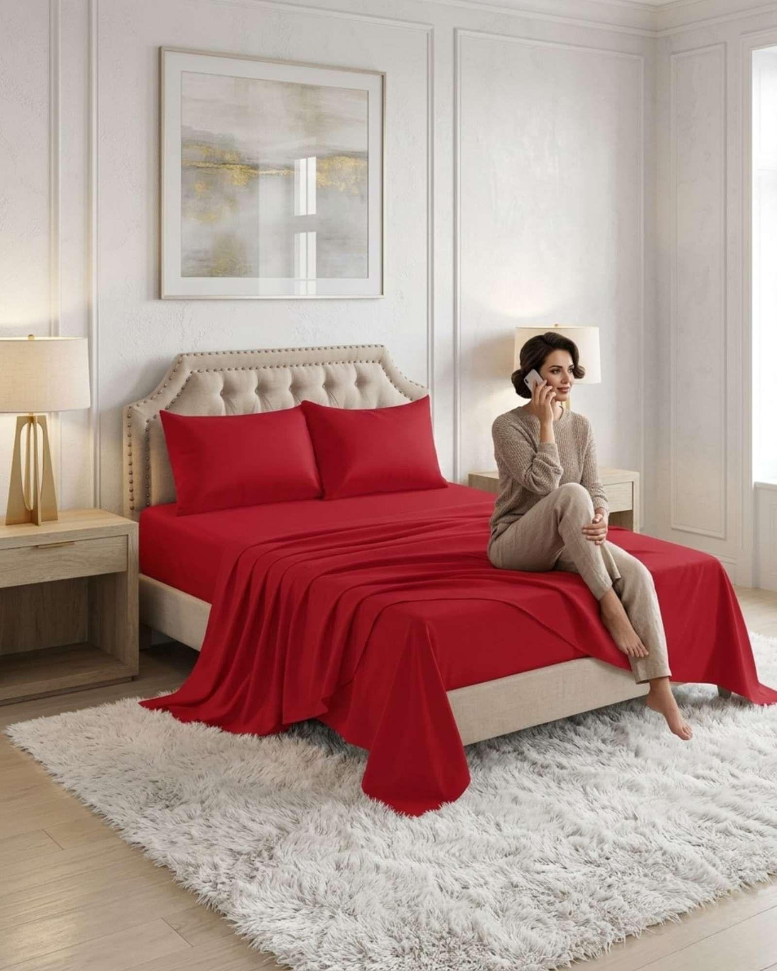 Juego de Sábanas King Verano Soft Género Premium Respirable 10-2
