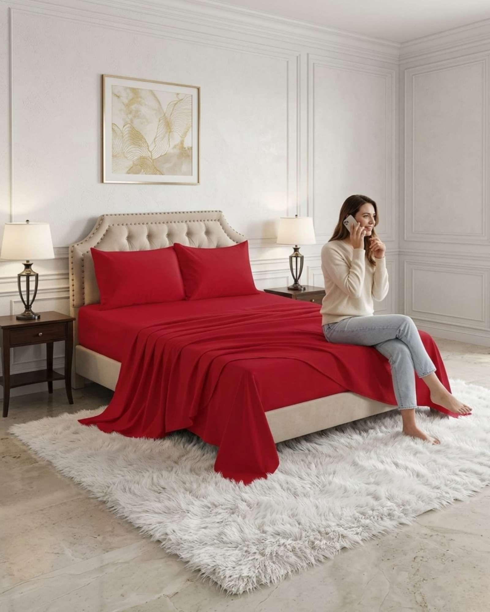 Juego de Sábanas King Verano Soft Género Premium Respirable 10-3