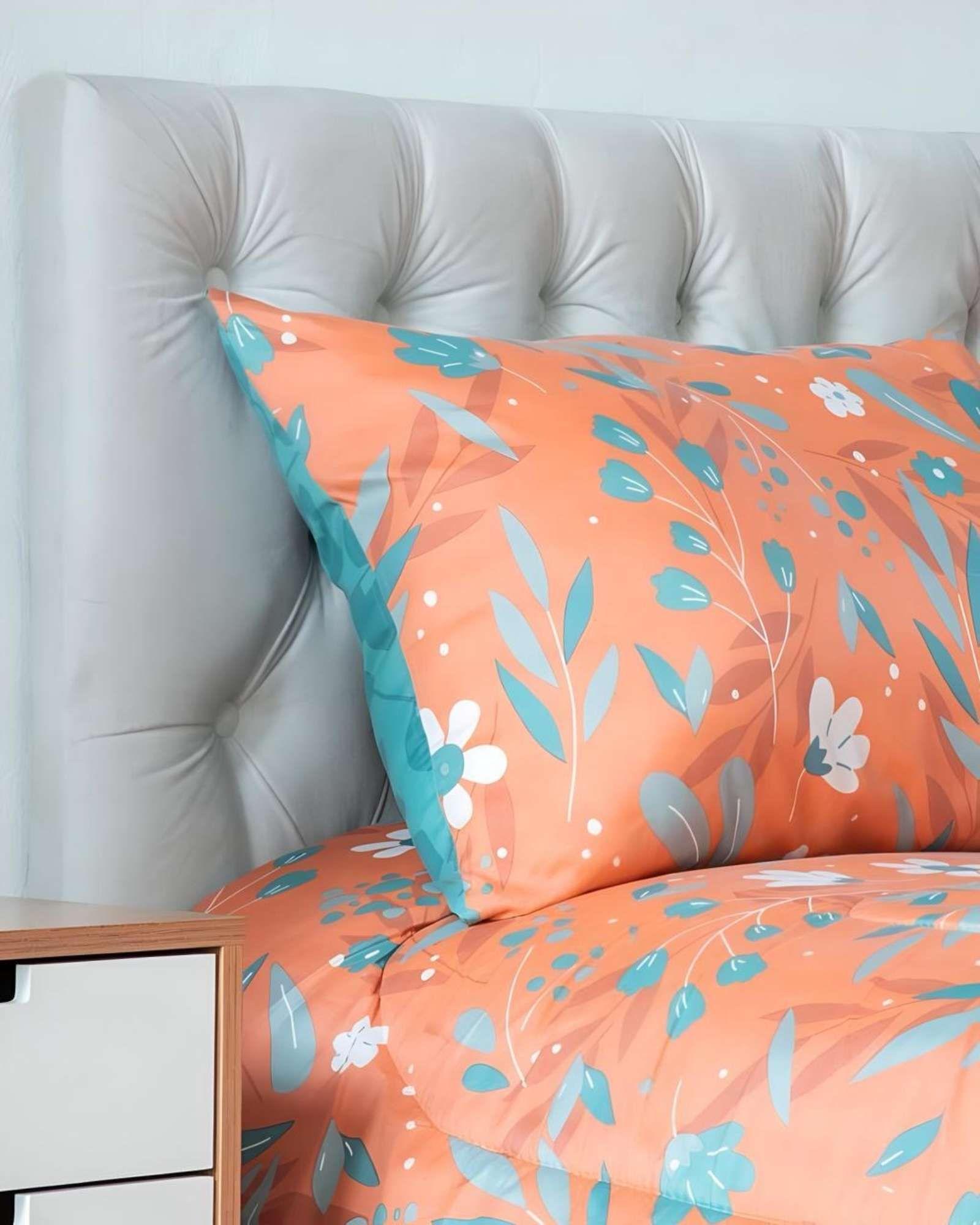 Edredón Plumón Estampado 1.5 plazas Key Home-3