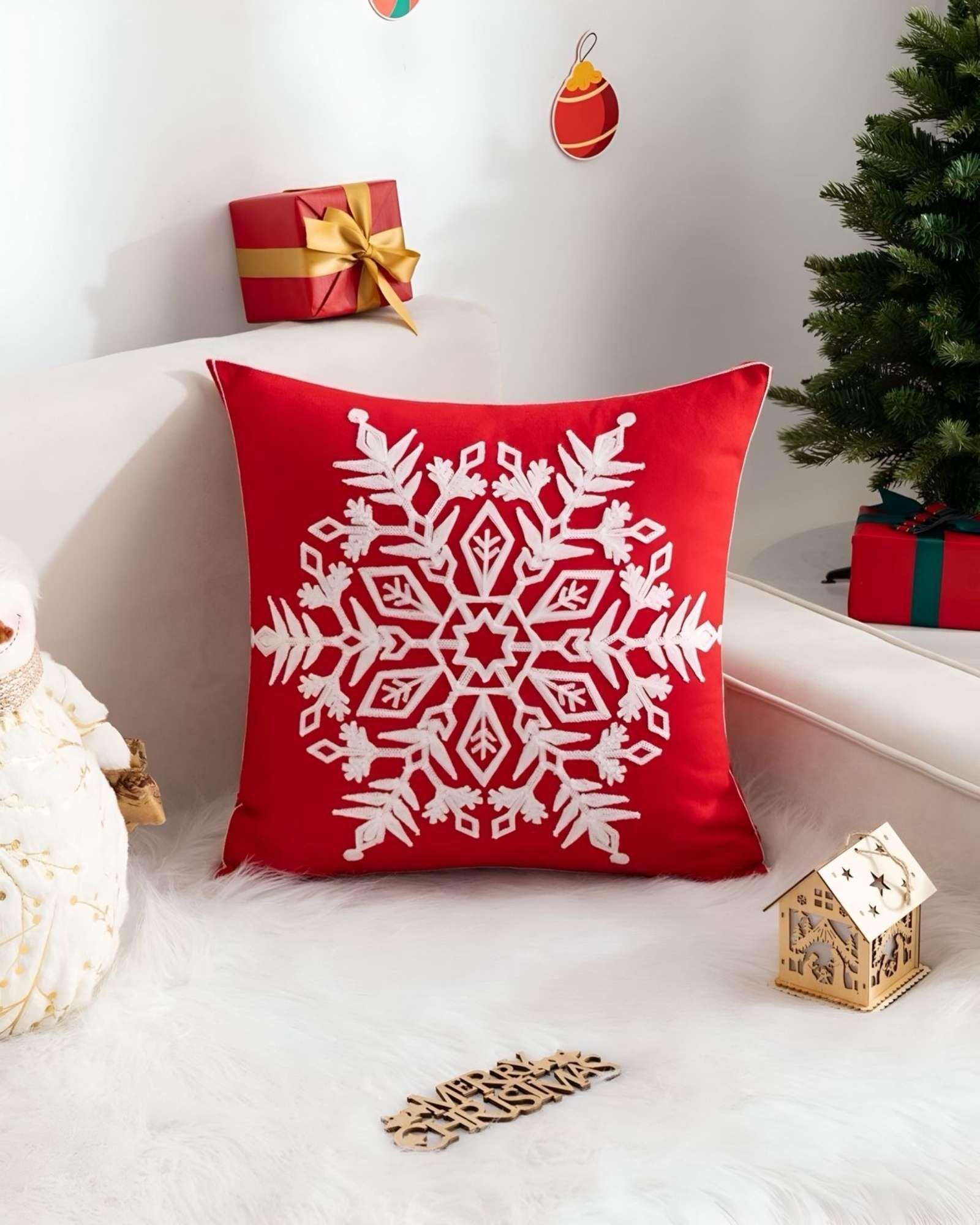 SET DE 2 FUNDAS DE COJIN PARA NAVIDAD K15-1